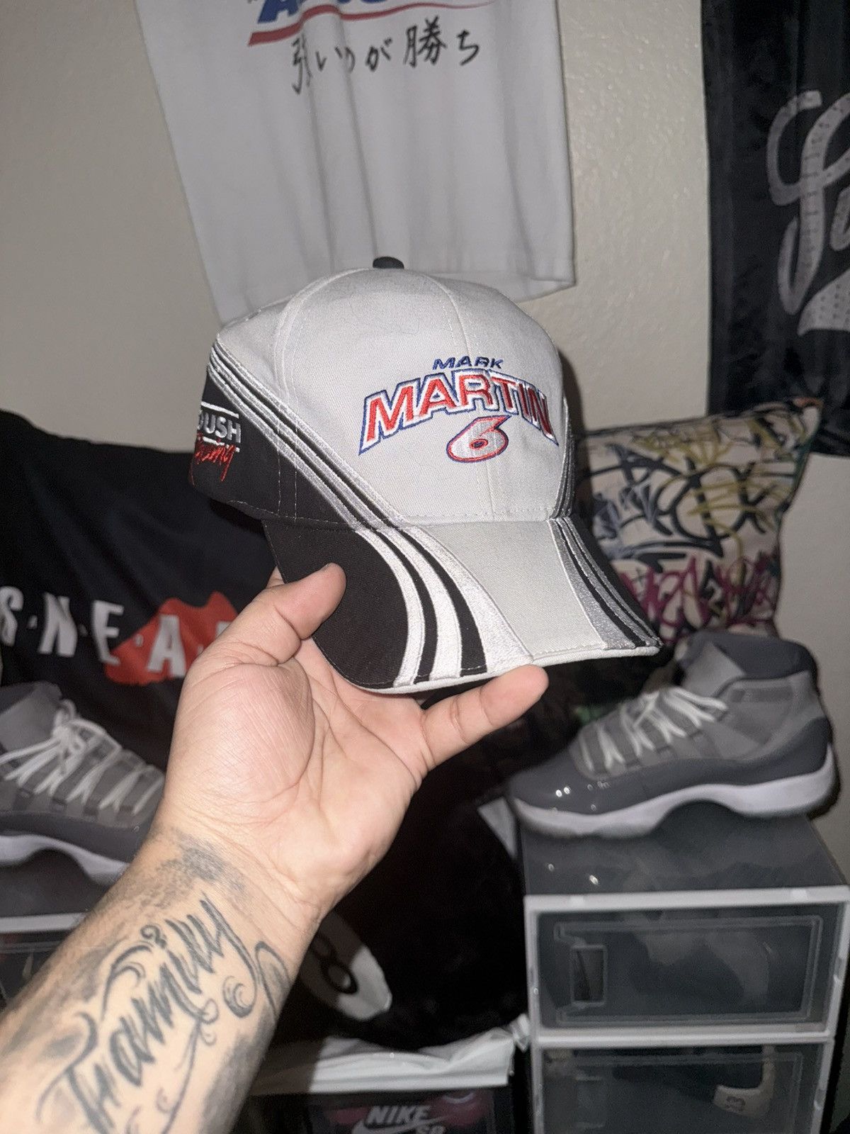Chase Authentics Mark Martin Nextel Hat Size ONE SIZE - 1 Thumbnail