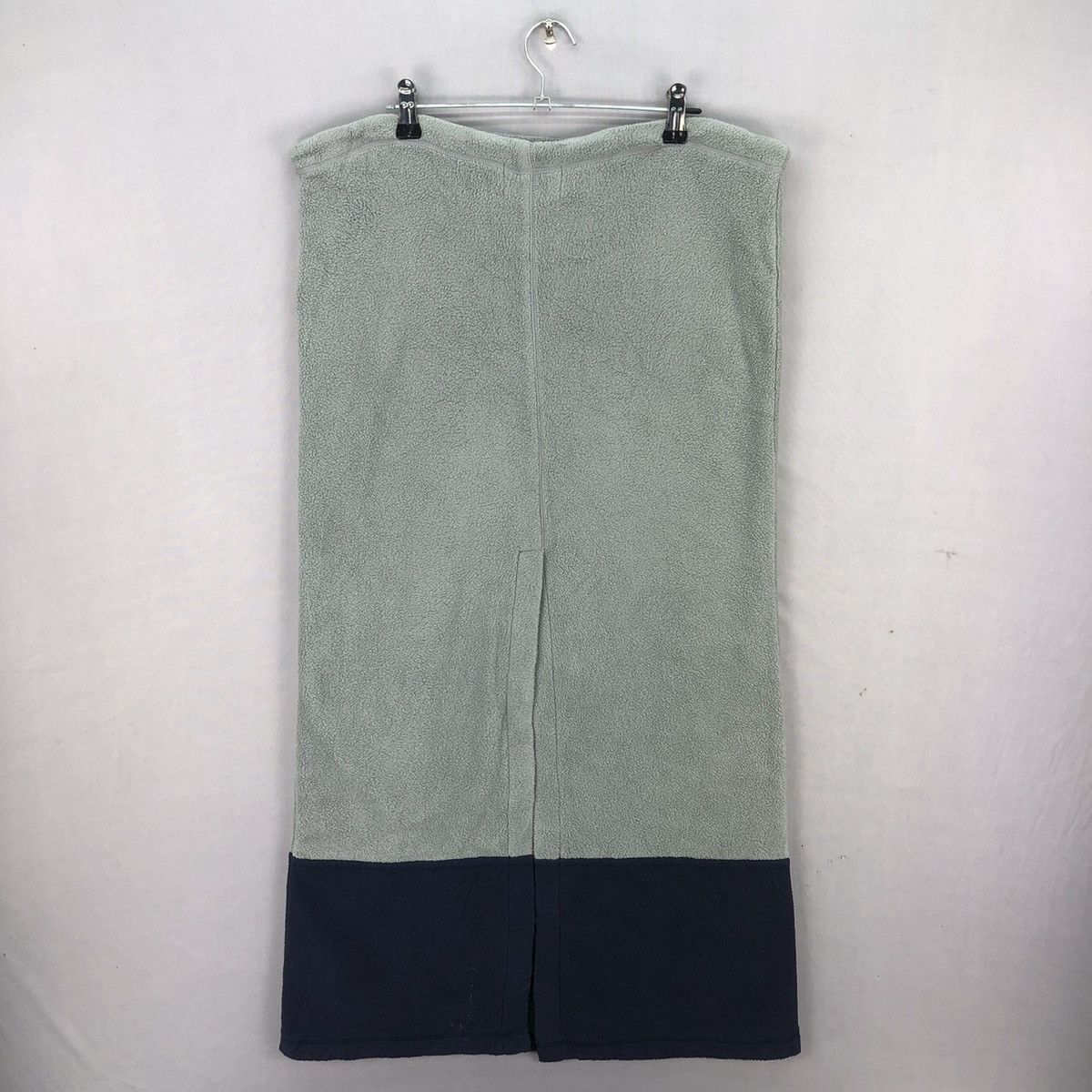 Burberry Thomas Burberry Sport Fleece Maxi Skirt Two Tone Color Size 35" - 2 Thumbnail