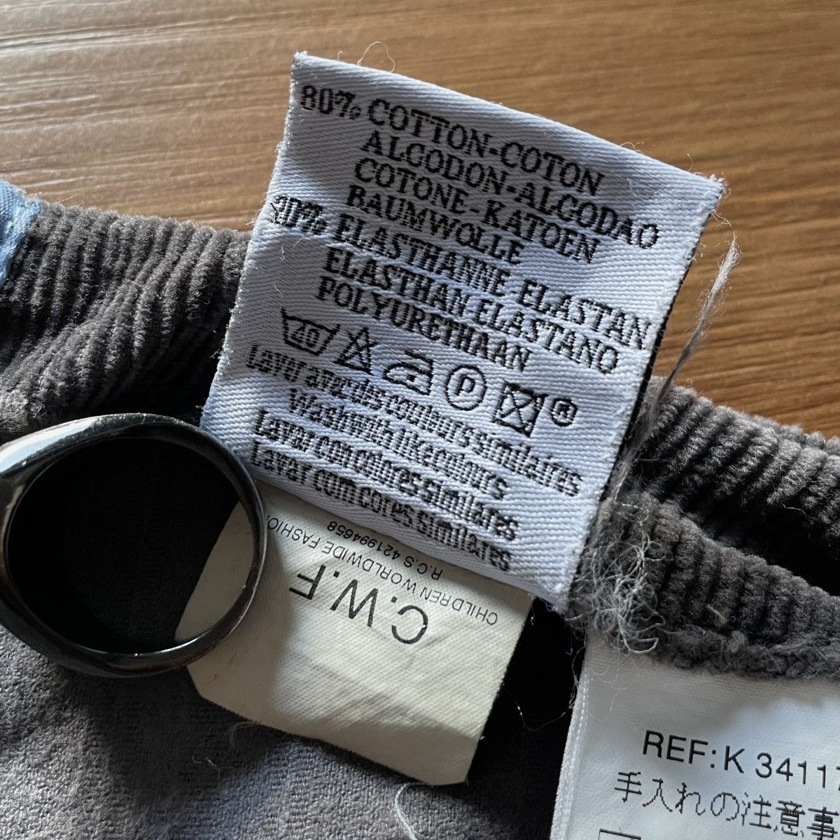 Kenzo Kenzo corduroypants gray Size US 28 / EU 44 - 10 Thumbnail