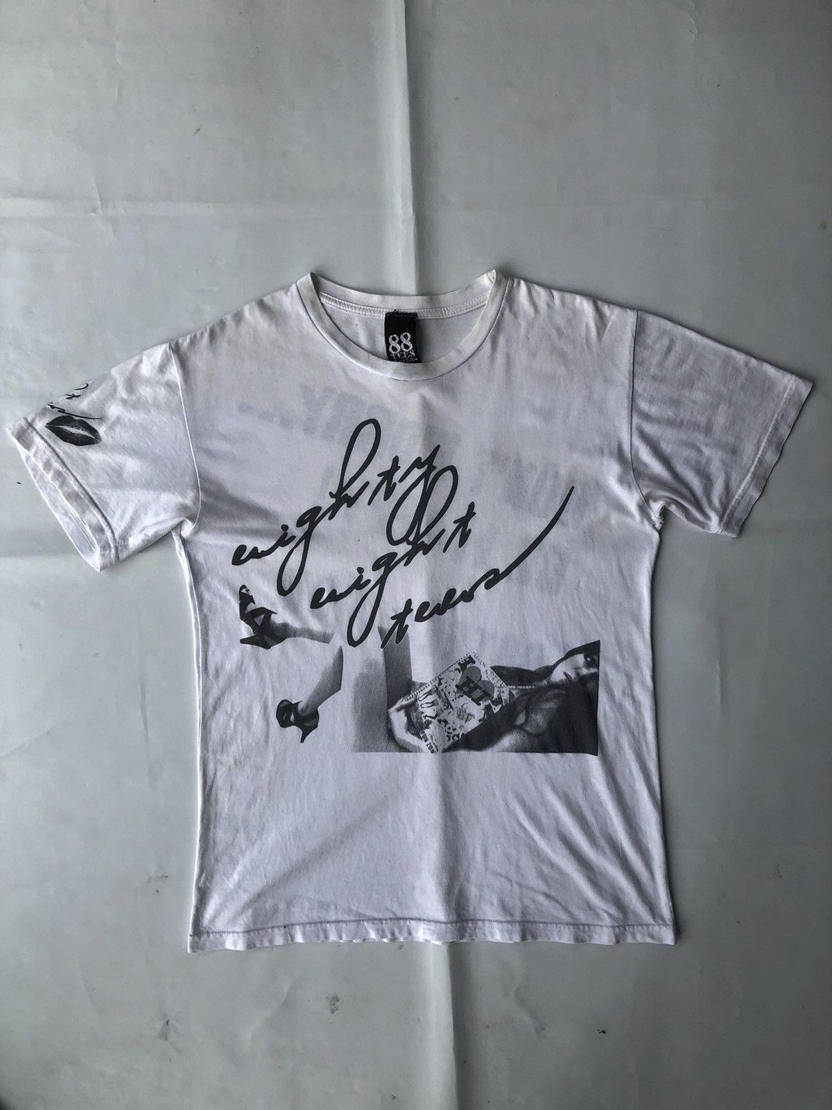 Hysteric Glamour Japanese Poem 88 Tee Don’t Worry Be Happy hysteric Style Tee Size US M / EU 48-50 / 2 - 1 Thumbnail