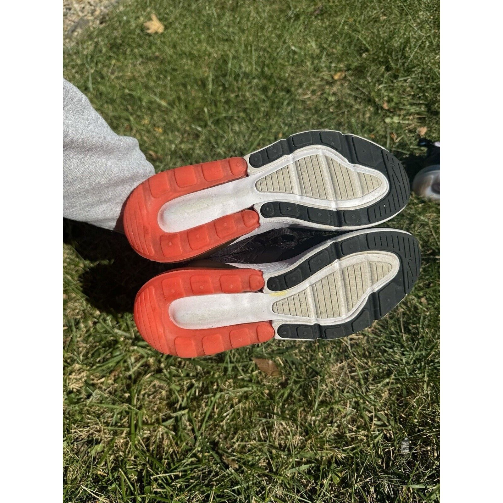 Nike Size 8.5 - Nike Air Max 270 Black Bright Crimson W Size US 8.5 / IT 38.5 - 5 Thumbnail