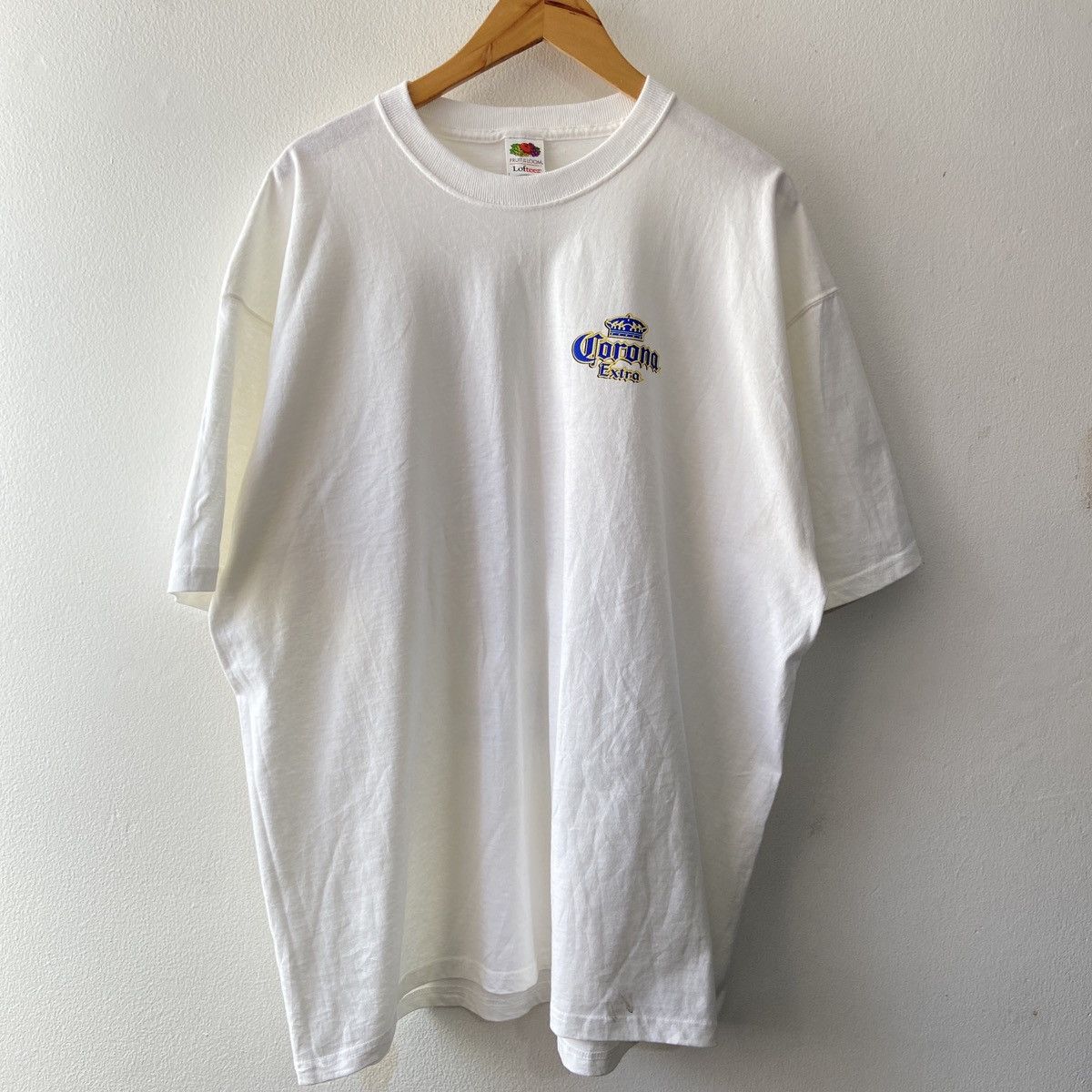 Vintage 1999 Corona Double Sided Main Squeeze Tee DS Size US XXL / EU 58 / 5 - 6 Thumbnail