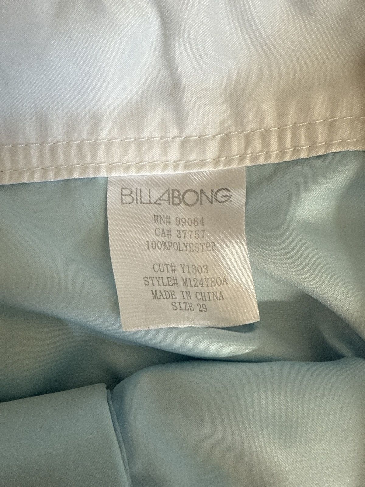 Billabong 2000s BillaBong swim trunks Size US 29 - 1 Thumbnail