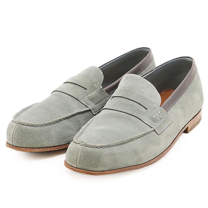 Other Other J.M. Weston Suede Leather Loafer Leather Shoes DUTY FREE for USA Size ONE SIZE - 1 Thumbnail