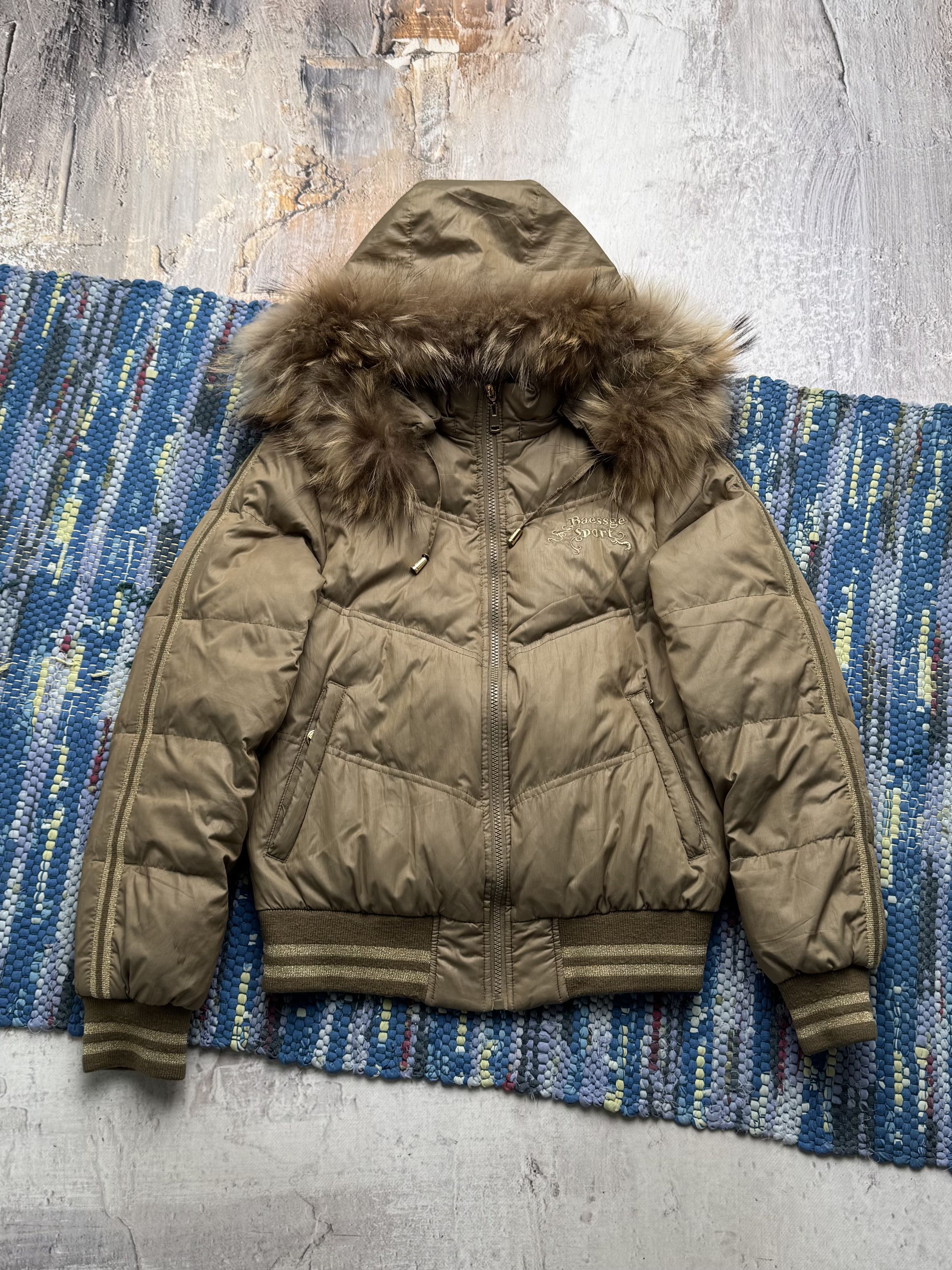 Vintage Cropped Jacket With Hood A8D15(V8)