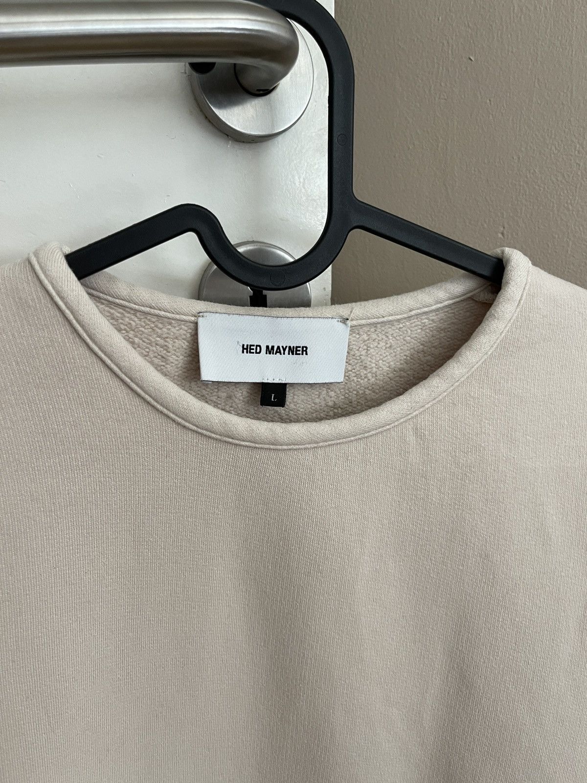 Hed Mayner Hed Mayner Beige Sweatshirt Size US L / EU 52-54 / 3 - 2 Thumbnail