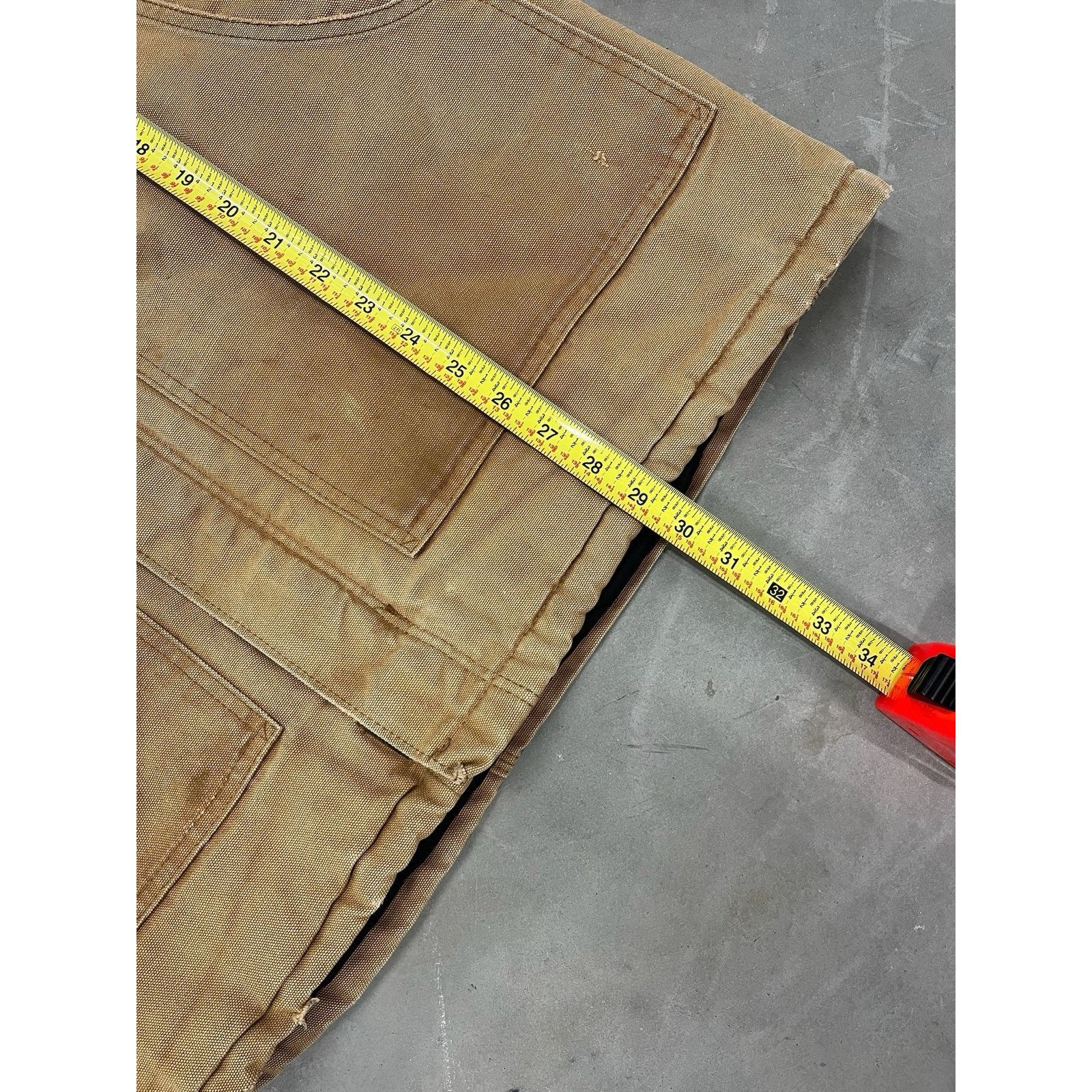 Carhartt Vintage Carhartt Jacket Mens XL 44 Beige Corduroy Collar Size US XL / EU 56 / 4 - 10 Thumbnail