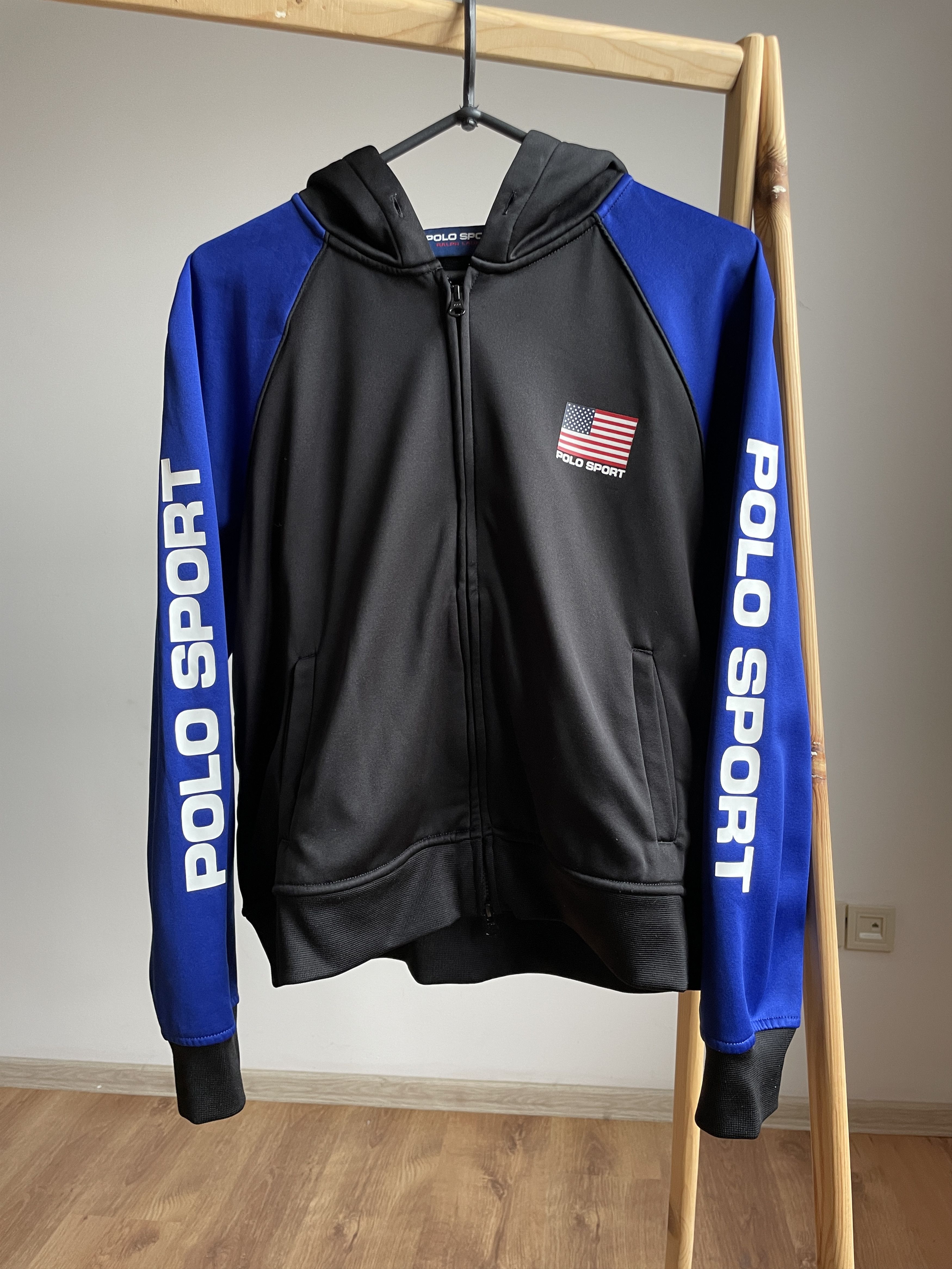 Polo Ralph Lauren Polo Sport Ralph Lauren Womens Hooded Track Top Size L Size L / US 10 / IT 46 - 1 Thumbnail