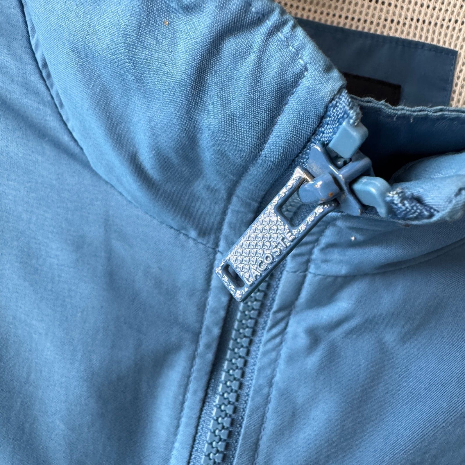 Lacoste Lacoste Vintage 00s Zip Jacket Blue Sample Metal Logo Size US L / EU 52-54 / 3 - 6 Thumbnail