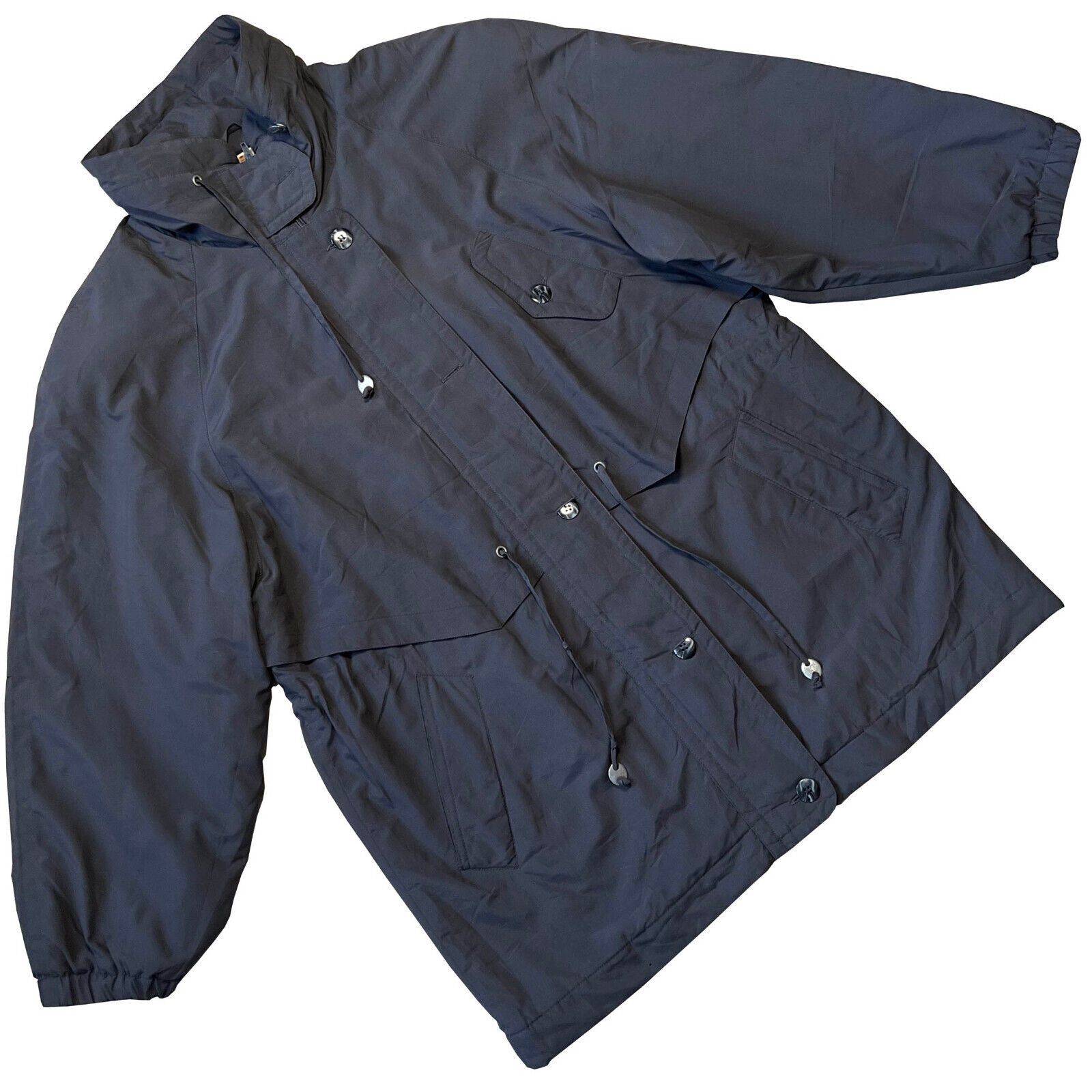 image of Bespoke Sundazed (Germany) Parka (Dries Van Noten Dior Yohji in Blue, Men's (Size Large)