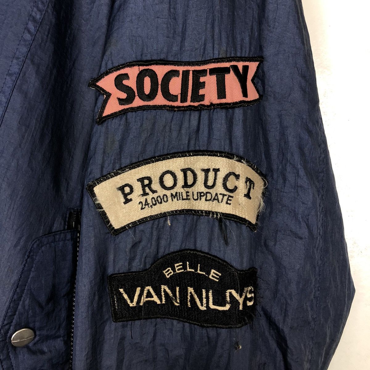 Japanese Brand 🔥Vintage Bomber Jacket Bad Boy Club Big Logo Size US M / EU 48-50 / 2 - 19 Thumbnail