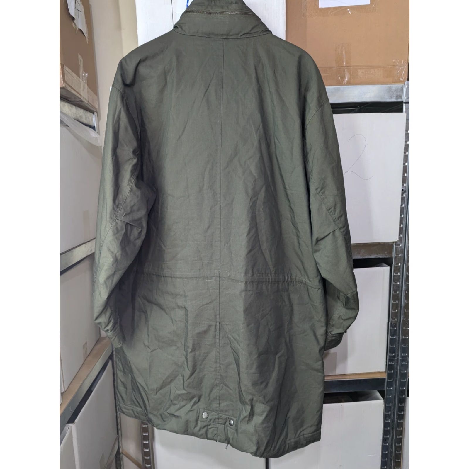 Carhartt Carhartt WIP Mens XL Belden Parka Insulated Jacket Green Long Hooded Outdoors Size US XL / EU 56 / 4 - 3 Thumbnail