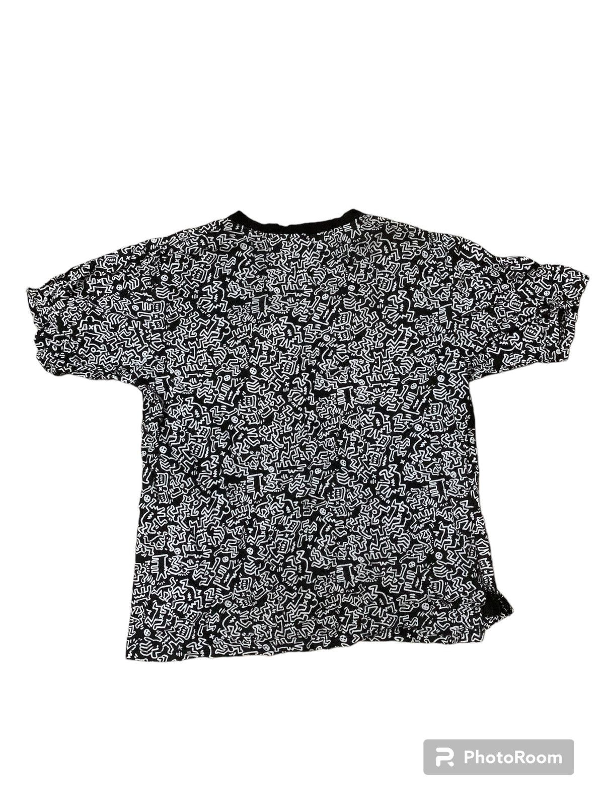 Keith Haring Keith Haring x Browny Monogram Logo Print Tee Size US M / EU 48-50 / 2 - 2 Thumbnail
