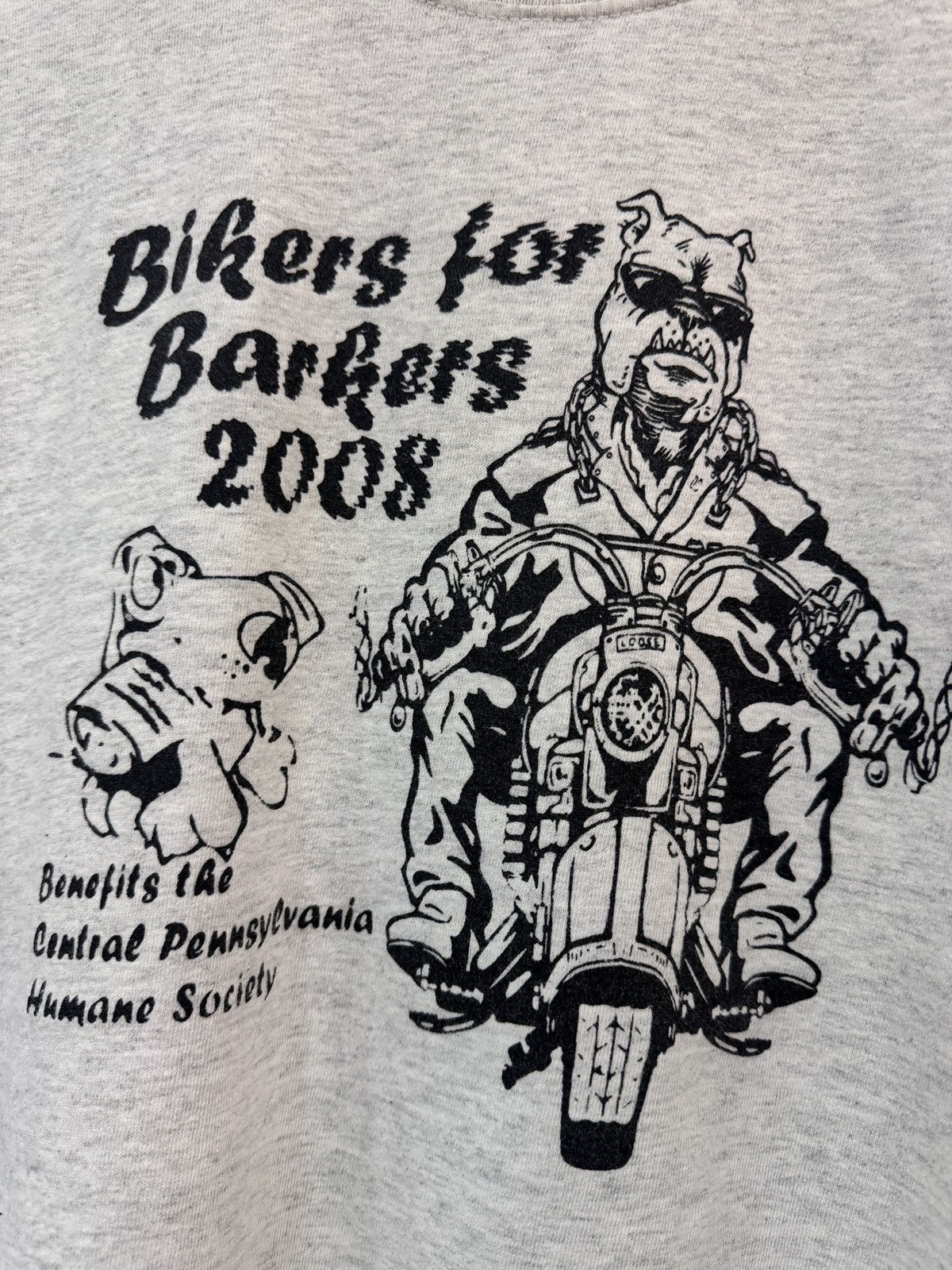 Other Vintage 2008 Bikers for Barkers Motorcycle Rally T-Shirt Size US L / EU 52-54 / 3 - 2 Thumbnail