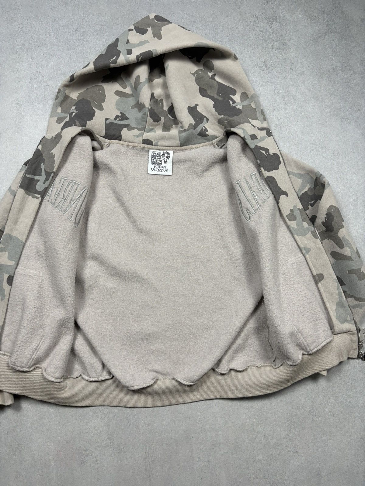 Named Collective Named Collective Unrealistic Ideals Zip Hoodie Camo Girls S Size US S / EU 44-46 / 1 - 12 Thumbnail