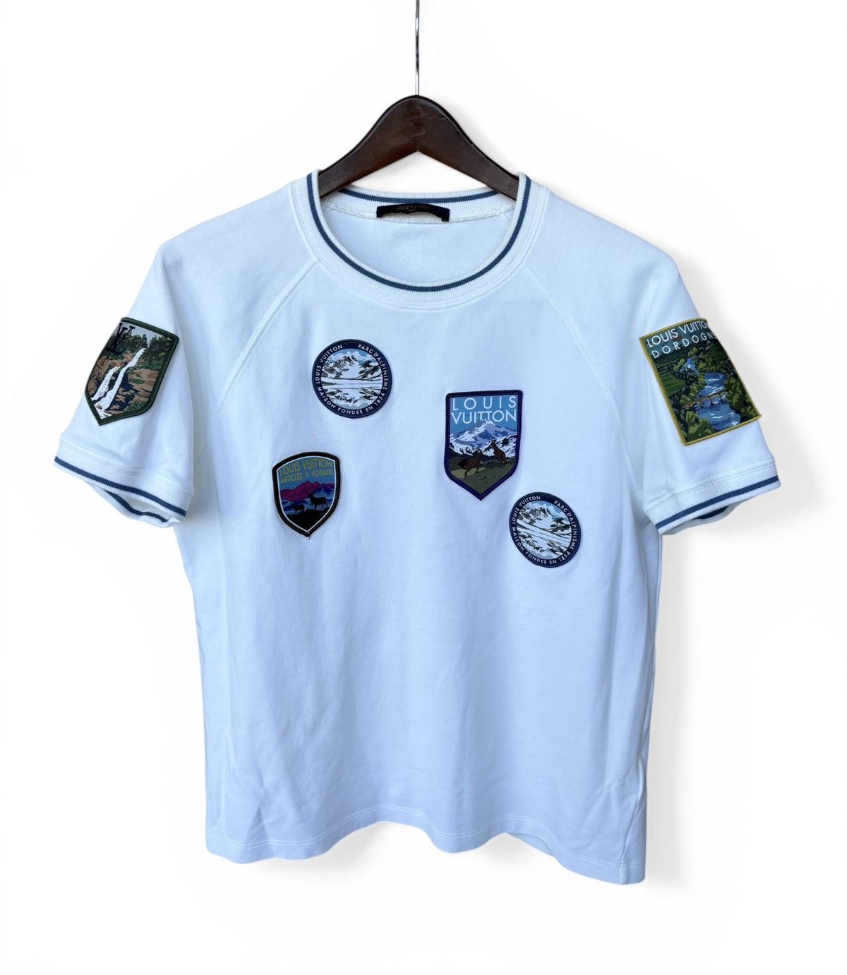 Louis Vuitton Louis Vuitton National Parks Patches T-Shirt Size US M / EU 48-50 / 2 - 1 Thumbnail