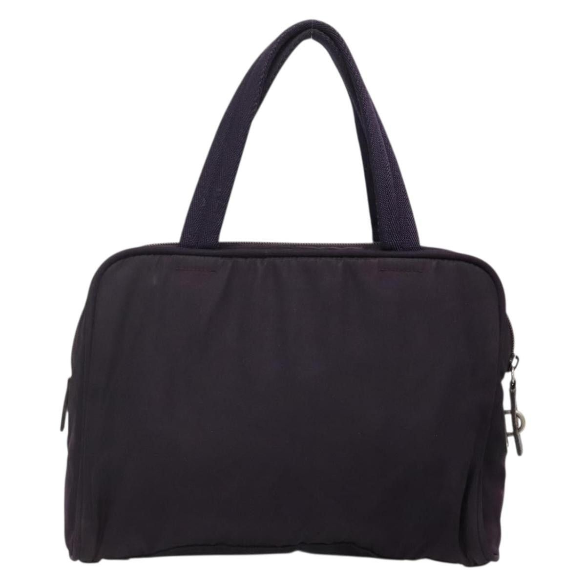 Prada PRADA Hand Bag Nylon Purple Silver Size ONE SIZE - 3 Thumbnail