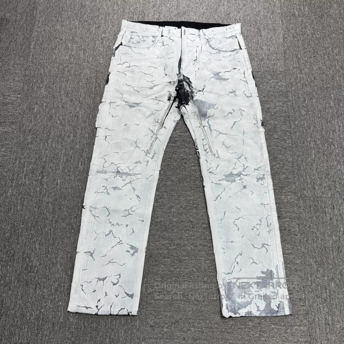Givenchy Givenchy Plaster Crack Jeans. Size US 36 / EU 52 - 1 Thumbnail