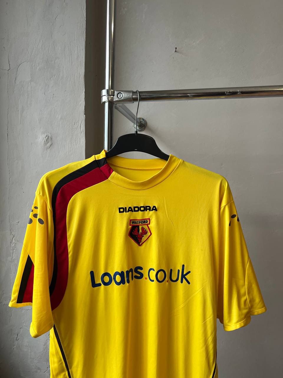 Diadora 2006/07 WATFORD FC HOME SOCCER JERSEY FOOTBALL SHIRT DIADORA Size US L / EU 52-54 / 3 - 3 Thumbnail