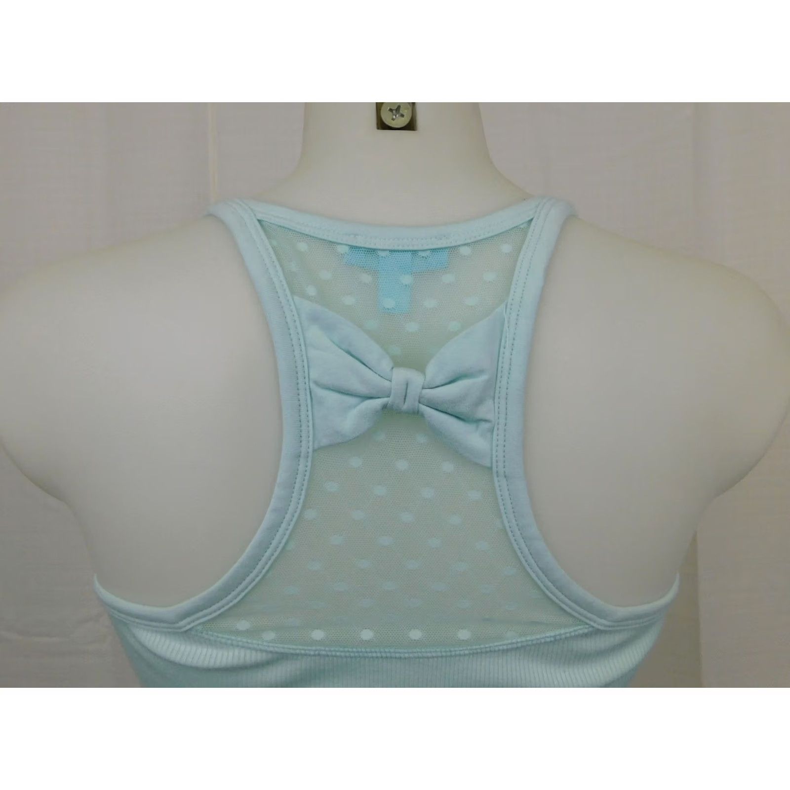 Betsey Johnson Betsey Johnson Rhinestone Bridal Wedding Tank Top XS Blue Sleeveless Camisole Women's Size XS / US 0-2 / IT 36-38 - 6 Thumbnail