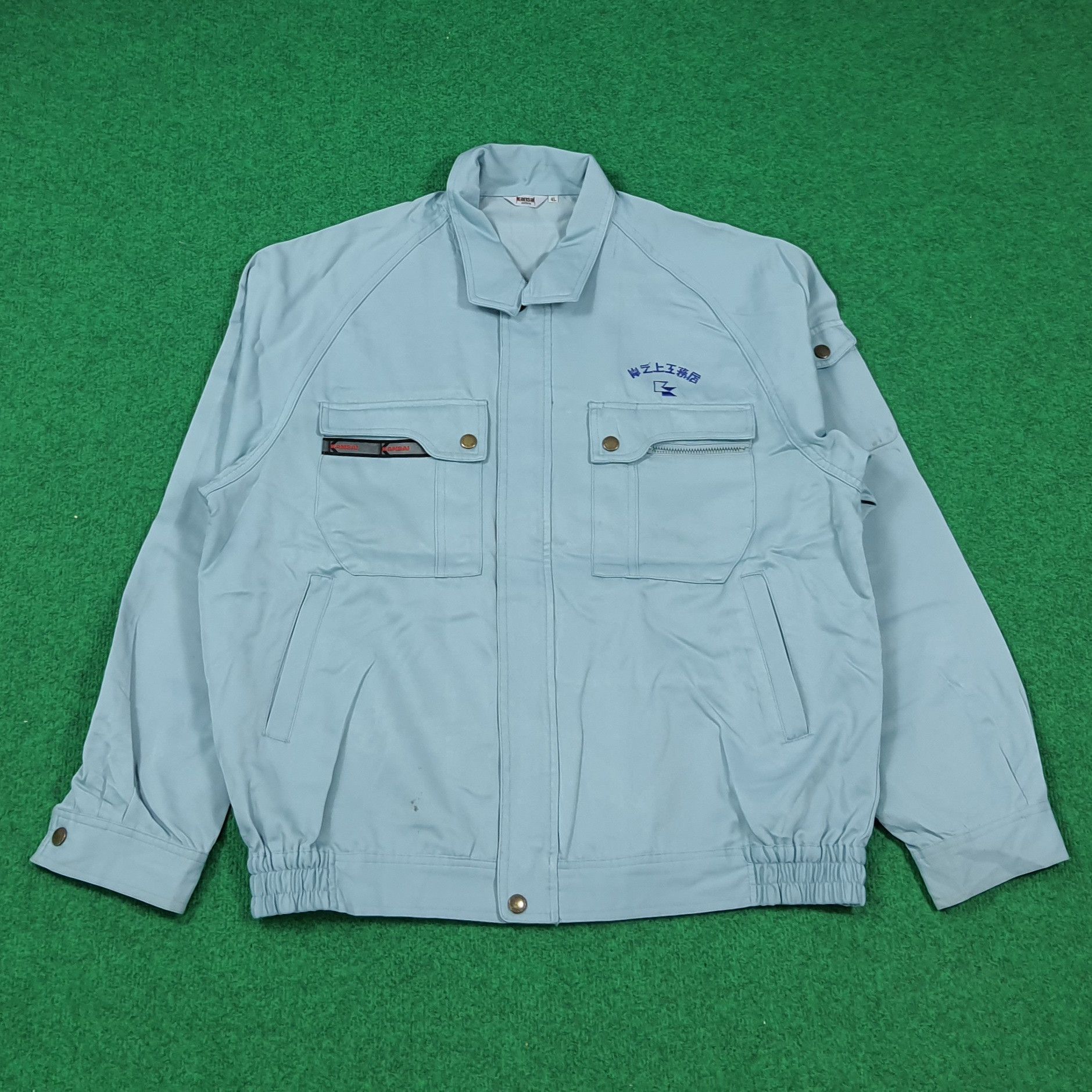 Japanese Brand Vintage Kansai x Number Nine Custom Logo Workwear C286N10 Size US L / EU 52-54 / 3 - 3 Thumbnail