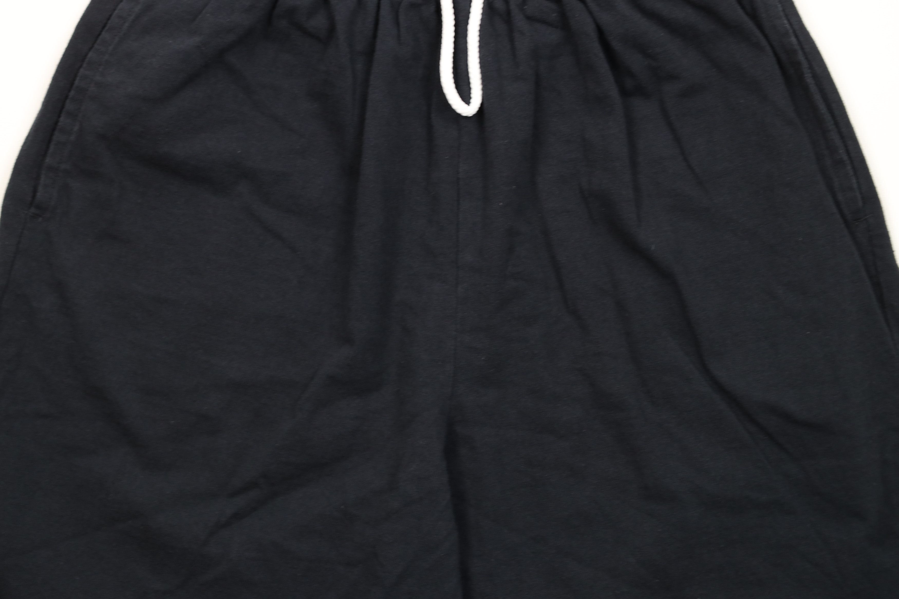 Vintage Vintage 90s Streetwear Blank Cotton Above Knee Shorts Black Size US 30 / EU 46 - 3 Thumbnail