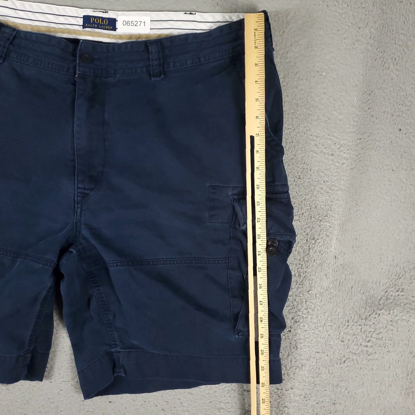 Ralph Lauren Ralph Lauren Cargo Shorts Mens Size 46 Blue Cargo Size US 30 / EU 46 - 5 Thumbnail