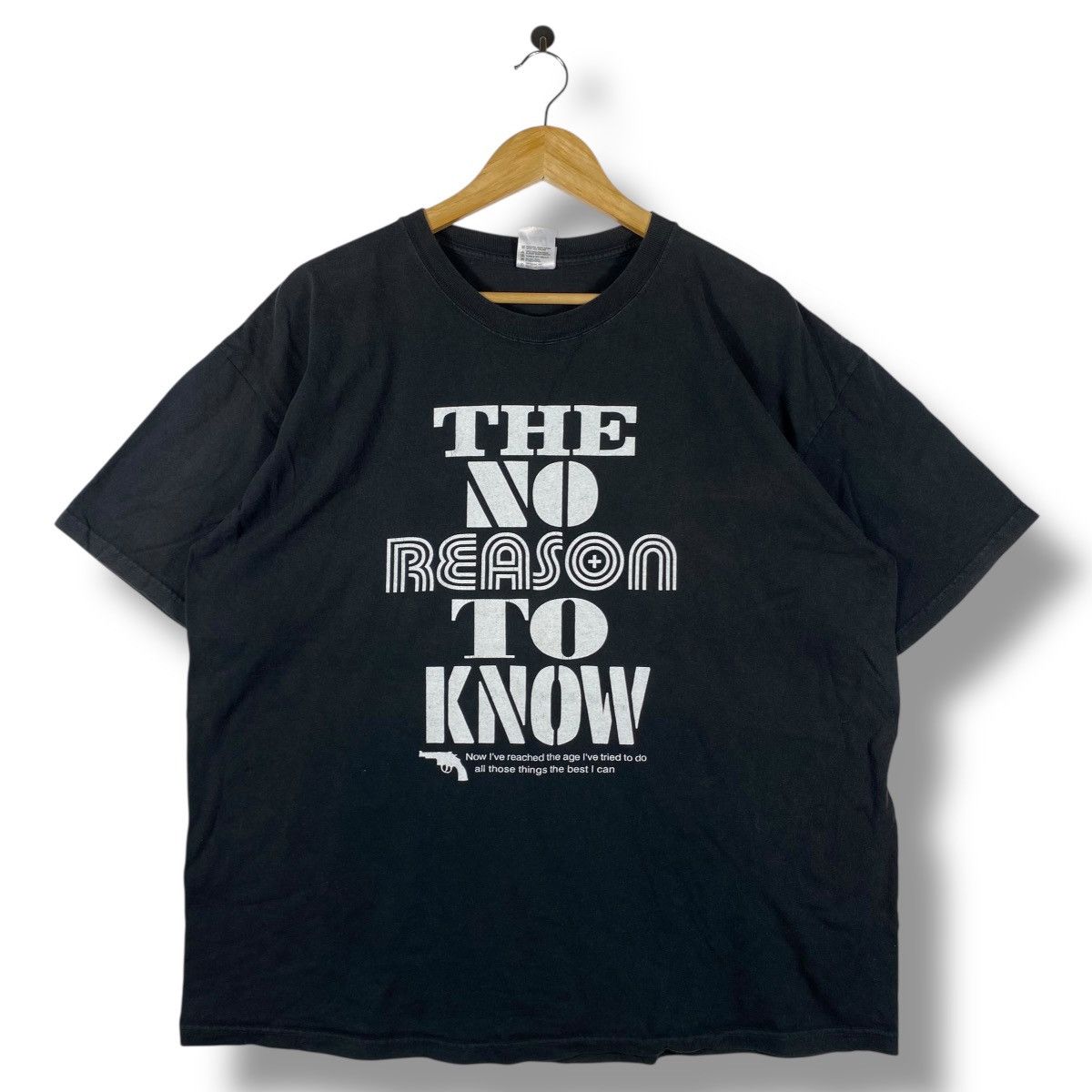 Vintage Vintage 00's The No Reason To Know Graphic Tee Shirt Size US XL / EU 56 / 4 - 1 Thumbnail