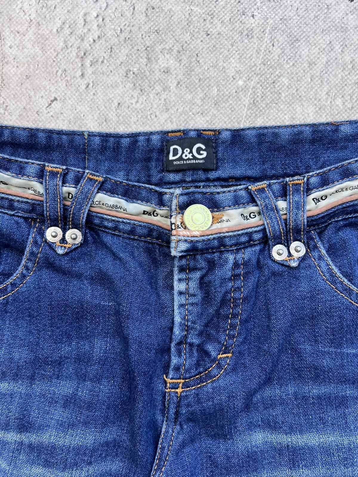 Dolce & Gabbana Vintage Dolce & Gabbana Distressed Denim Jeans Size 27" / US 4 / IT 40 - 5 Thumbnail