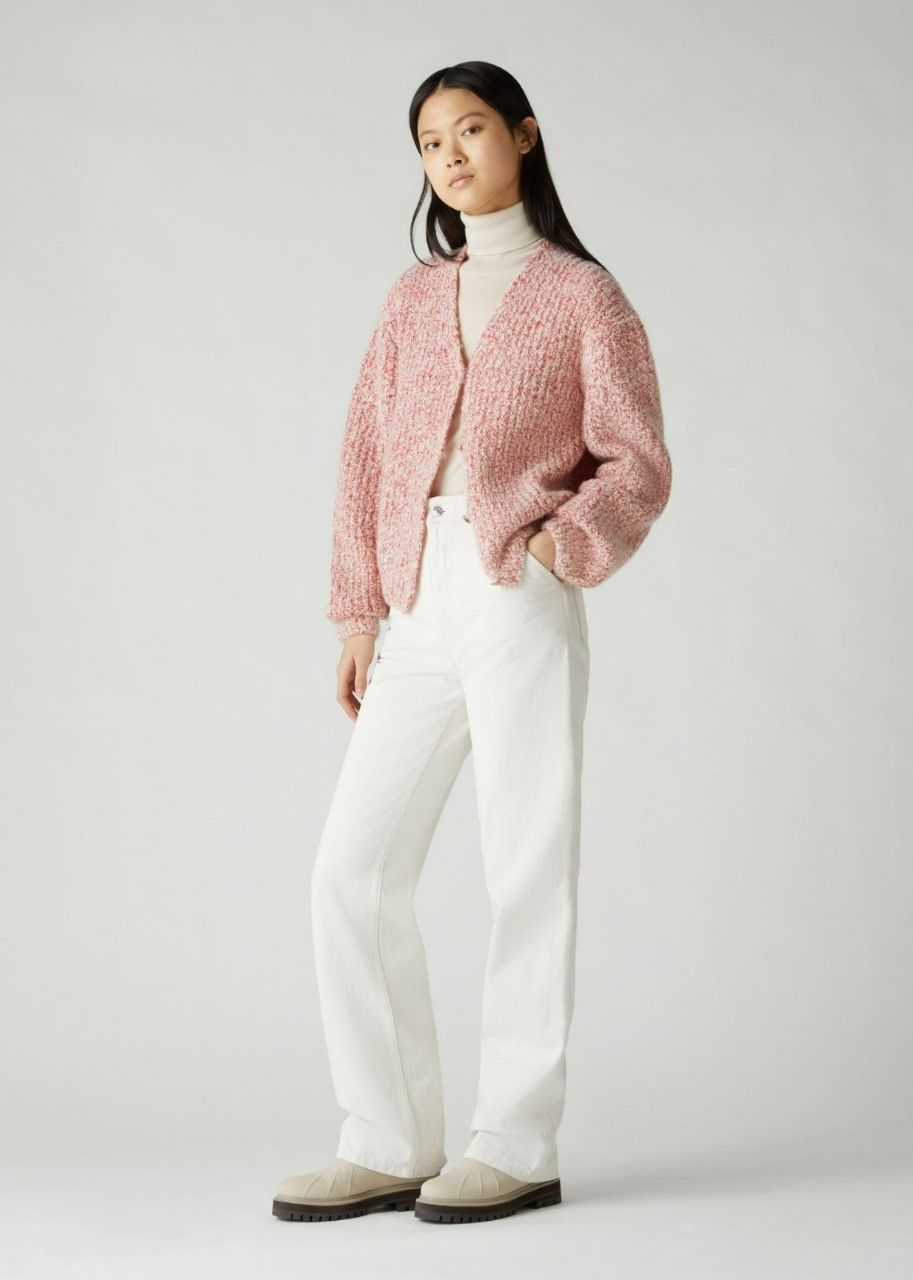 Loro Piana o1srvl11e0524 Cardigan in Pink Size S / US 4 / IT 40 - 3 Thumbnail