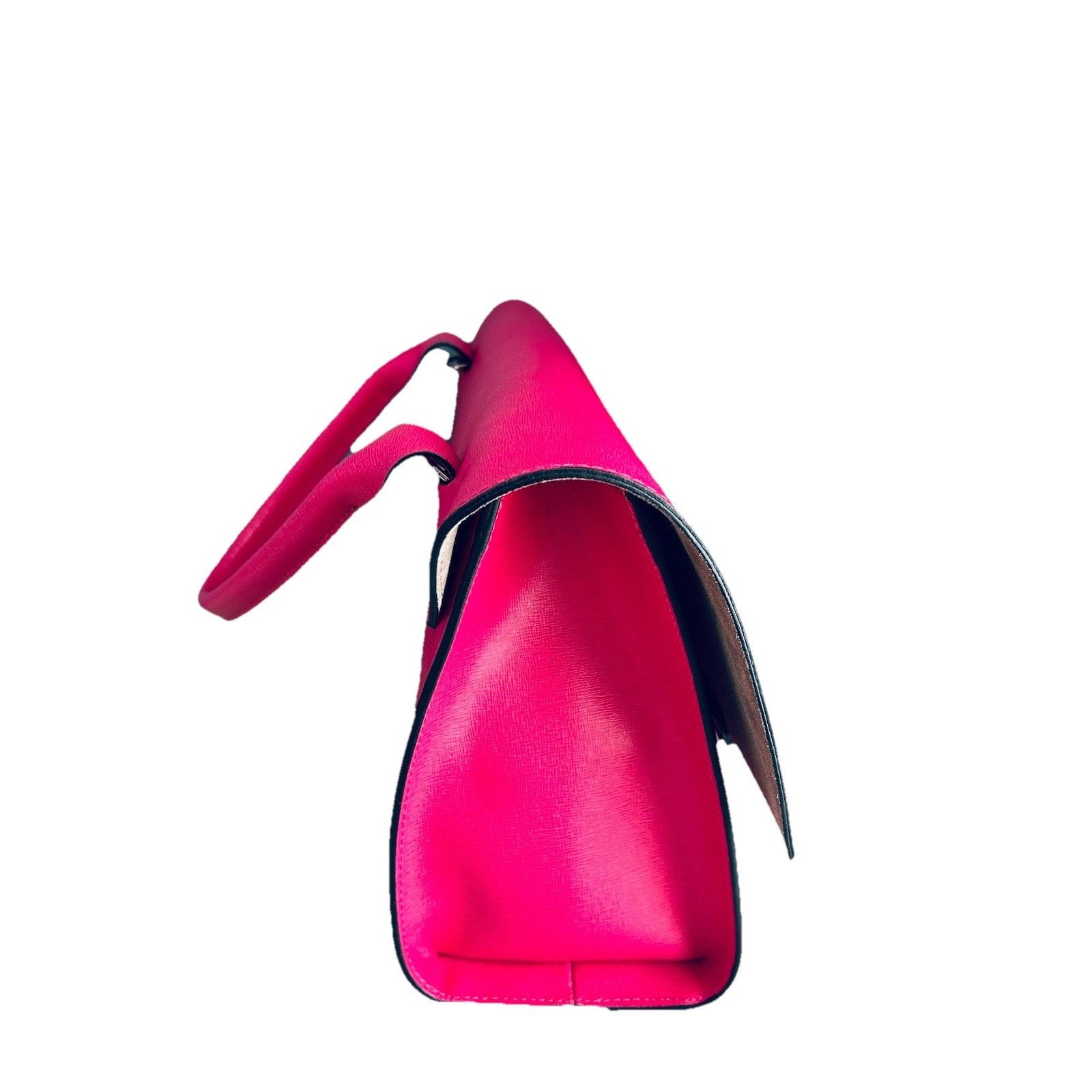 Gianni Chiarini NWT Gianni Chiarini Dua Handbag Hot Pink Bag Italy Metallic Size ONE SIZE - 8 Thumbnail