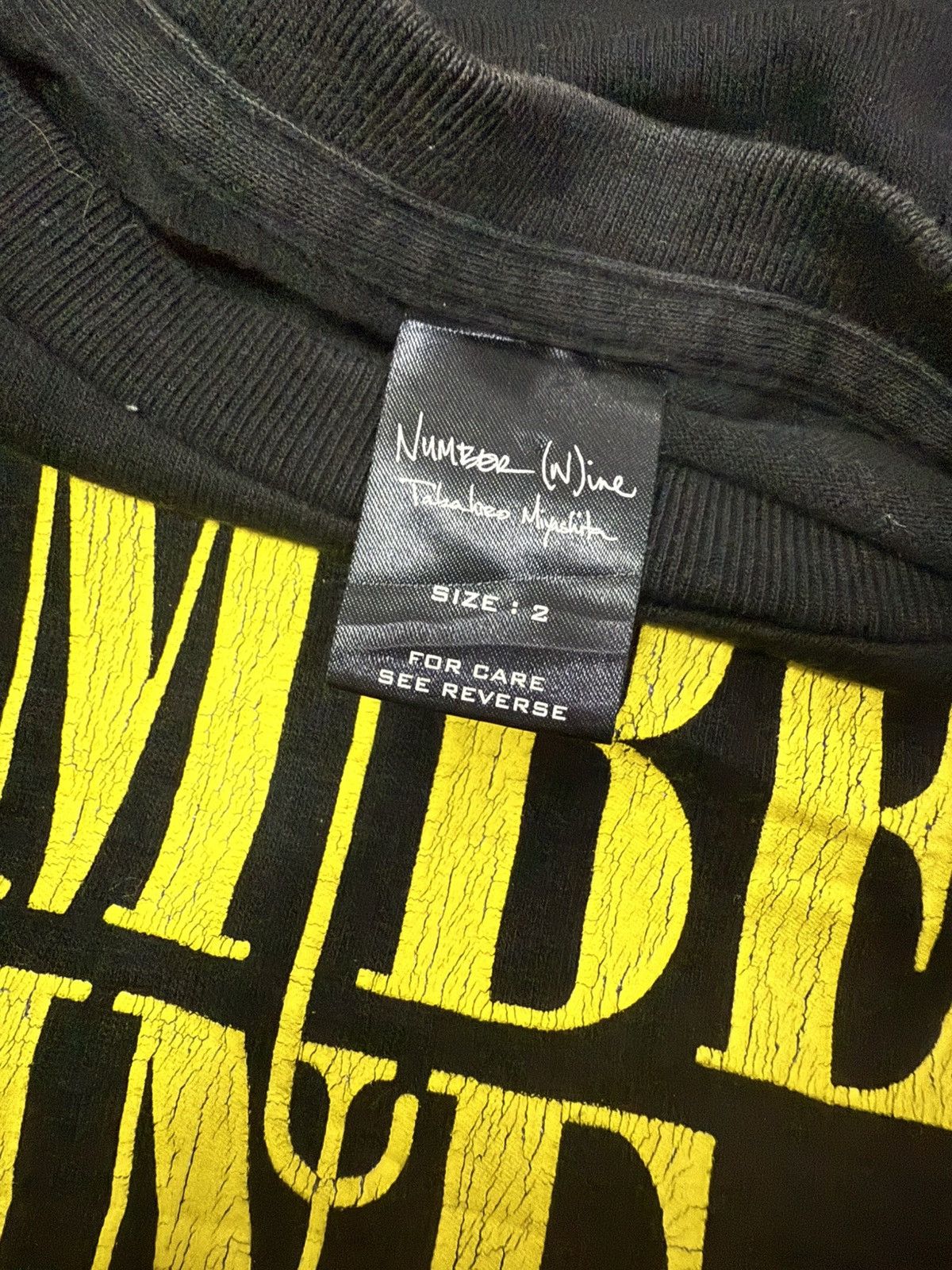 Number (N)ine Number (N)ine SS05 "Night Crawler" Umbrella t-shirt. Size US S / EU 44-46 / 1 - 4 Thumbnail