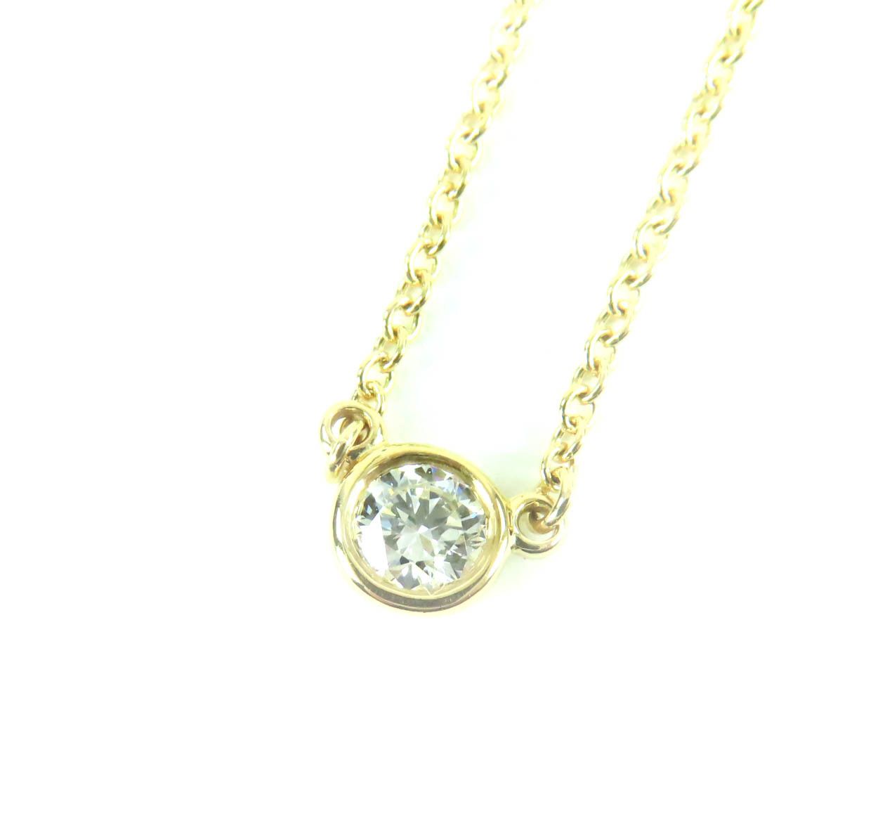Tiffany & Co. Tiffany & Co. TIFFANY&Co. By the yard Au750 Diamond Necklace Precious Metal Necklace DUTY FREE for USA Size ONE SIZE - 1 Thumbnail