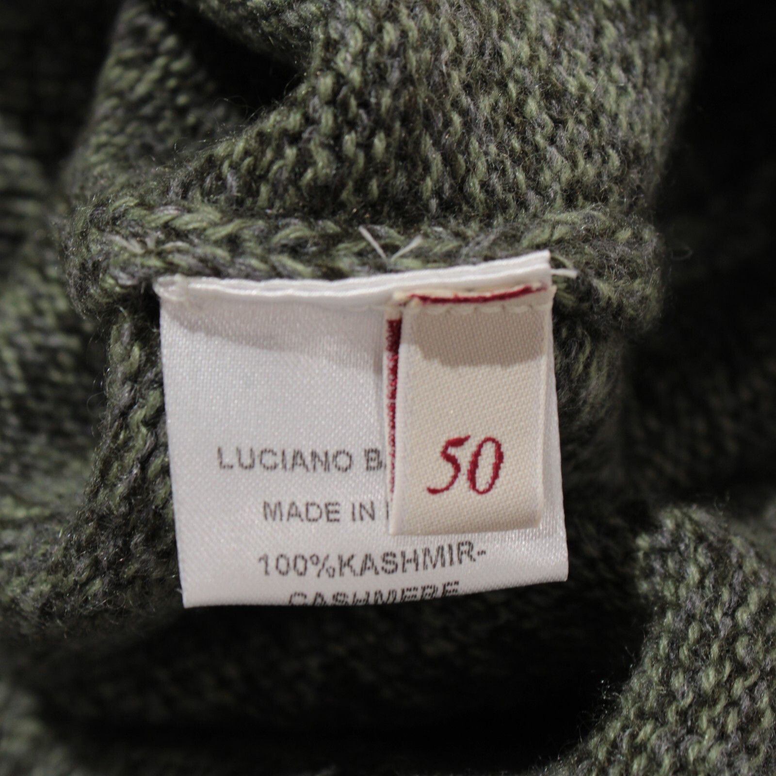Luciano Barbera Luciano Barbera Sweater Size US M in Green Size US M / EU 48-50 / 2 - 8 Thumbnail