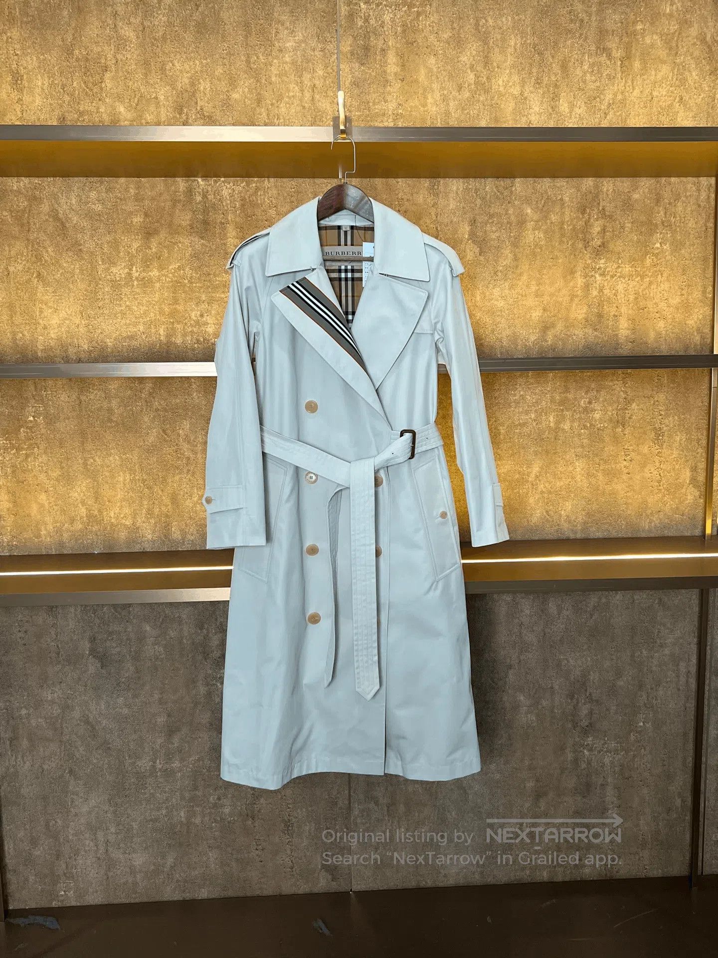 Burberry Burberry Double-Breasted Rainbow Trench. Size S / US 4 / IT 40 - 1 Thumbnail