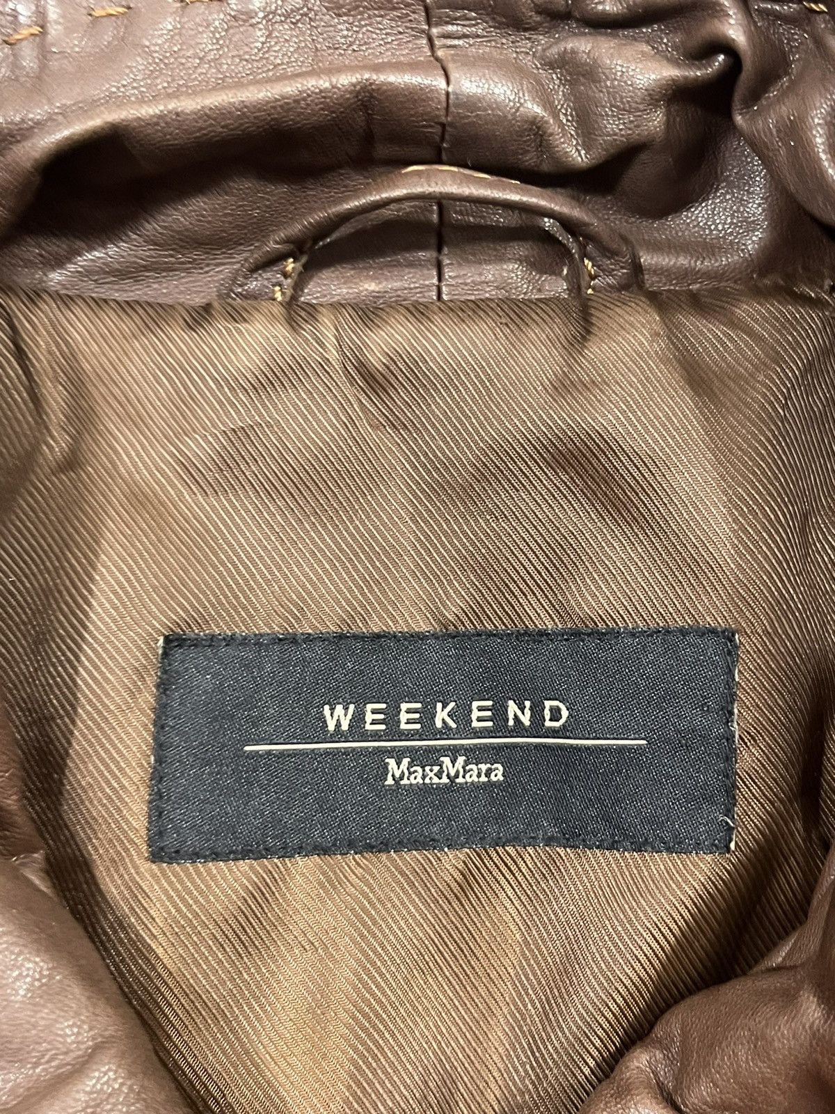 Weekend Max Mara Weekend Max Mara leather jacket Size M / US 6-8 / IT 42-44 - 3 Thumbnail