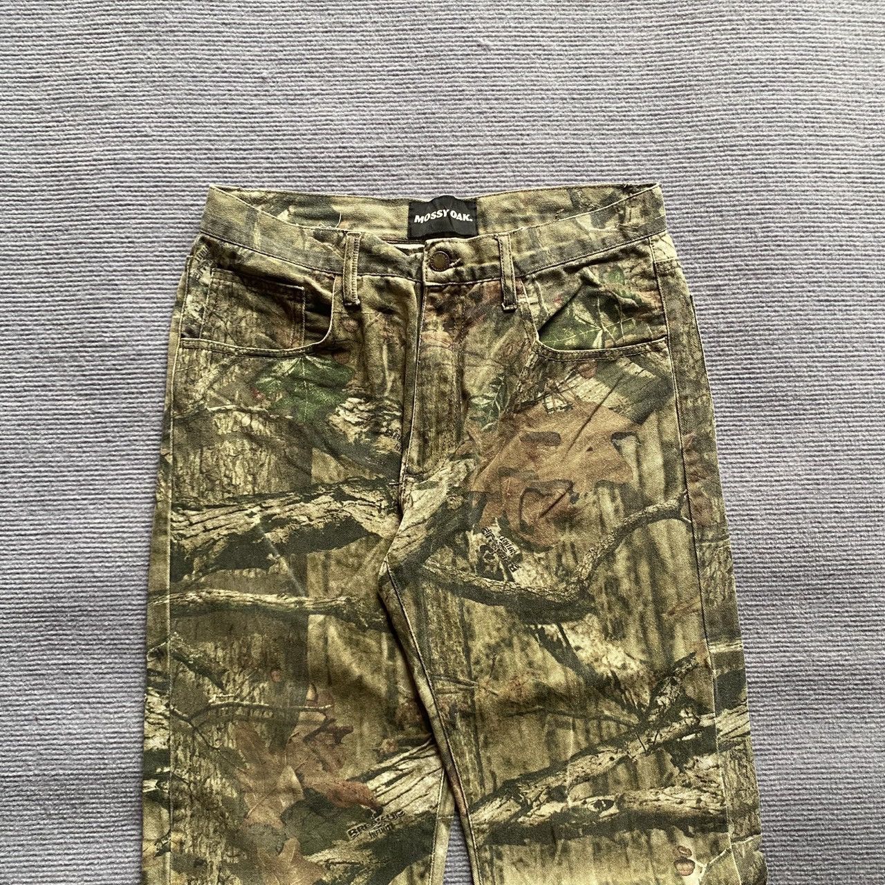 Carhartt × Realtree × Vintage (32x28) Crazy Vintage 90s Realtree Camo Pants Carhartt Style Size US 32 / EU 48 - 3 Thumbnail