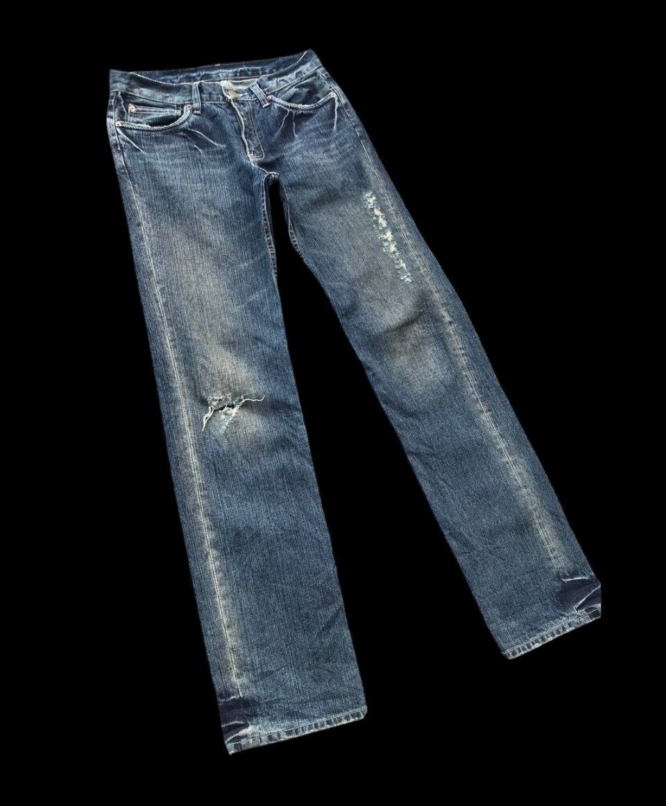 Japanese Brand × Takeo Kikuchi × Takeshy Kurosawa Takeo kikuchi Distressed denim japan tornado Size US 30 / EU 46 - 9 Thumbnail