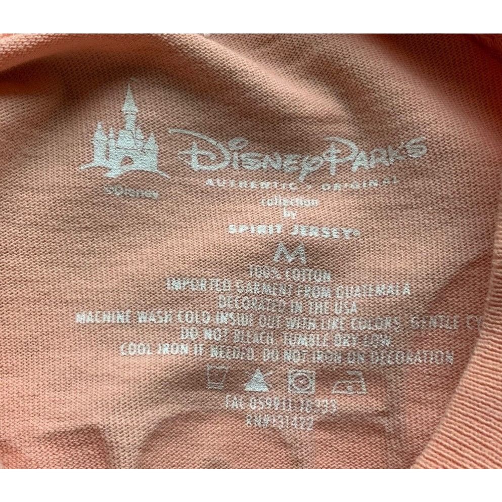 Disney DISNEY PARKS- Womens Medium Original Peach Spirit Jersey Size M / US 6-8 / IT 42-44 - 4 Thumbnail