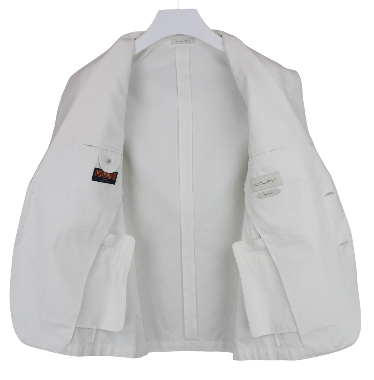 Suitsupply SUITSUPPLY Havana Jetted UL Slim / Soho SA Suit Men's UK 38 Size 38R - 6 Thumbnail
