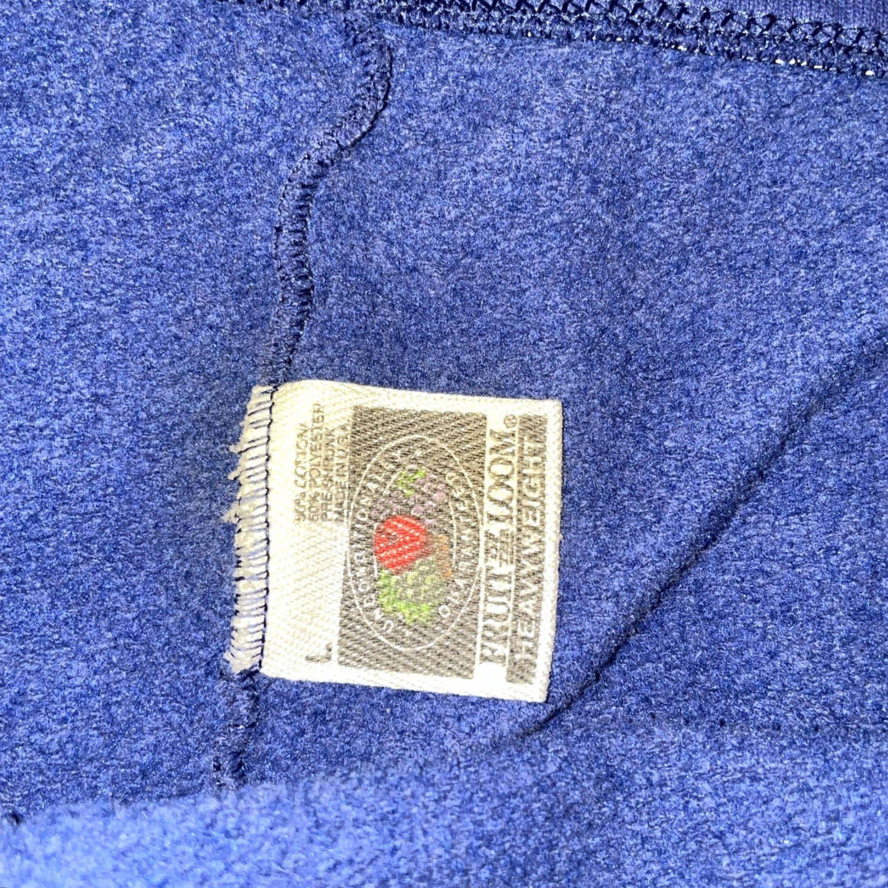 Fruit Of The Loom VINTAGE Fruit Of The Loom Sweatpants Men L Blue USA Sweatpants Size US 33 - 2 Thumbnail