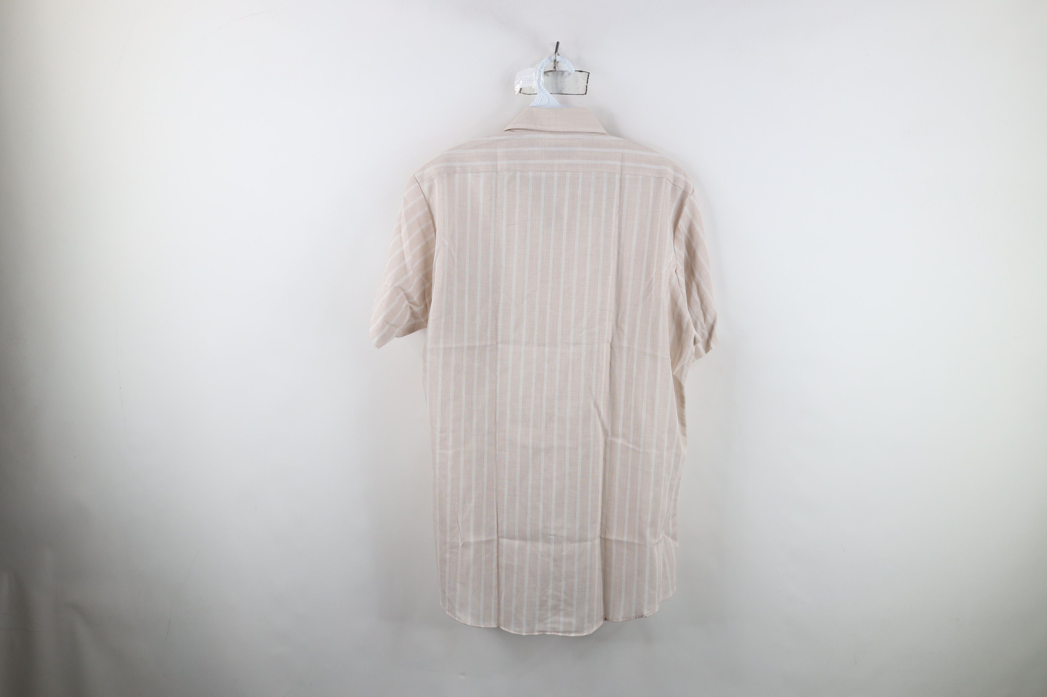 Fruit Of The Loom Deadstock Vintage 60s 70s Fruit of the Loom Button Shirt Size US M / EU 48-50 / 2 - 11 Thumbnail