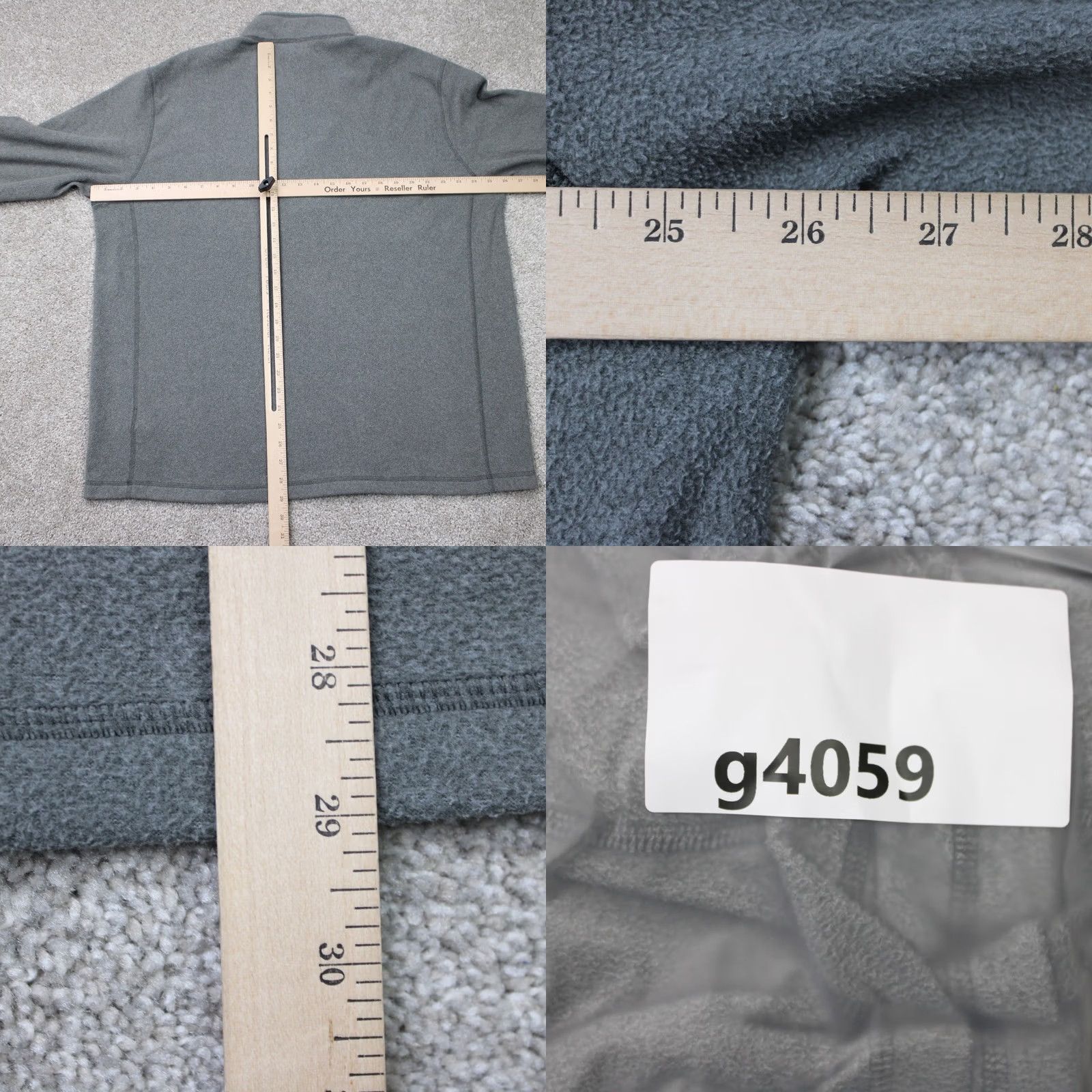 The North Face The North Face Sweatshirt Mens XL Gray Glacier Fleece 1/2 Zip L/S Pullover Size US XL / EU 56 / 4 - 8 Thumbnail