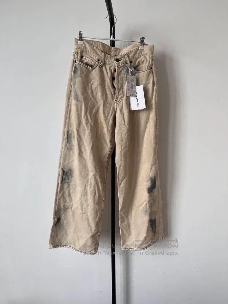 Acne Studios Acne Studios Casual High-Waisted Wide-Leg Denim Pants Size 28" / US 6 / IT 42 - 1 Thumbnail