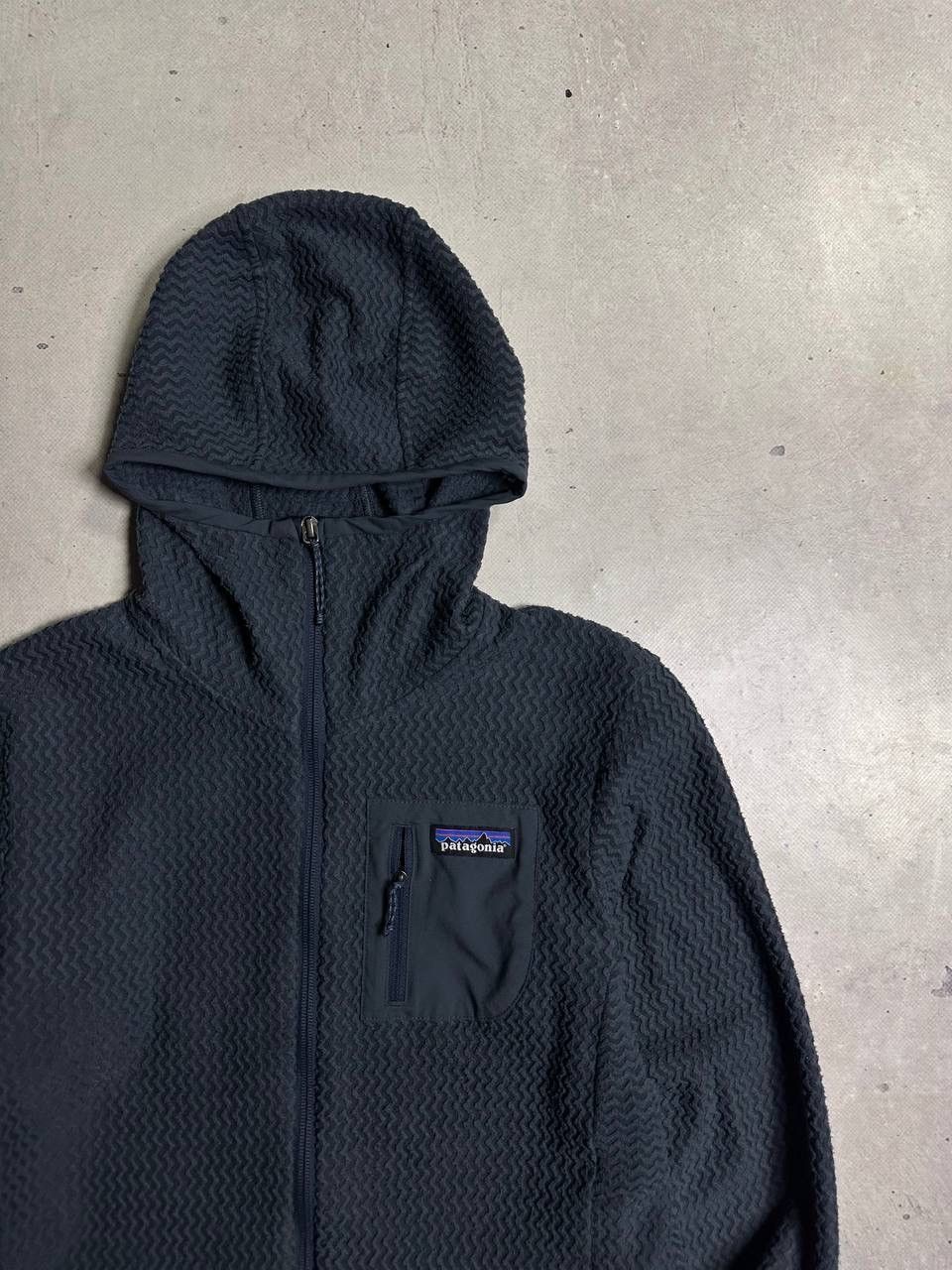 Patagonia Patagonia Women’s Hooded Fleece Jacket Dark Grey Full Zip Size L / US 10 / IT 46 - 4 Thumbnail