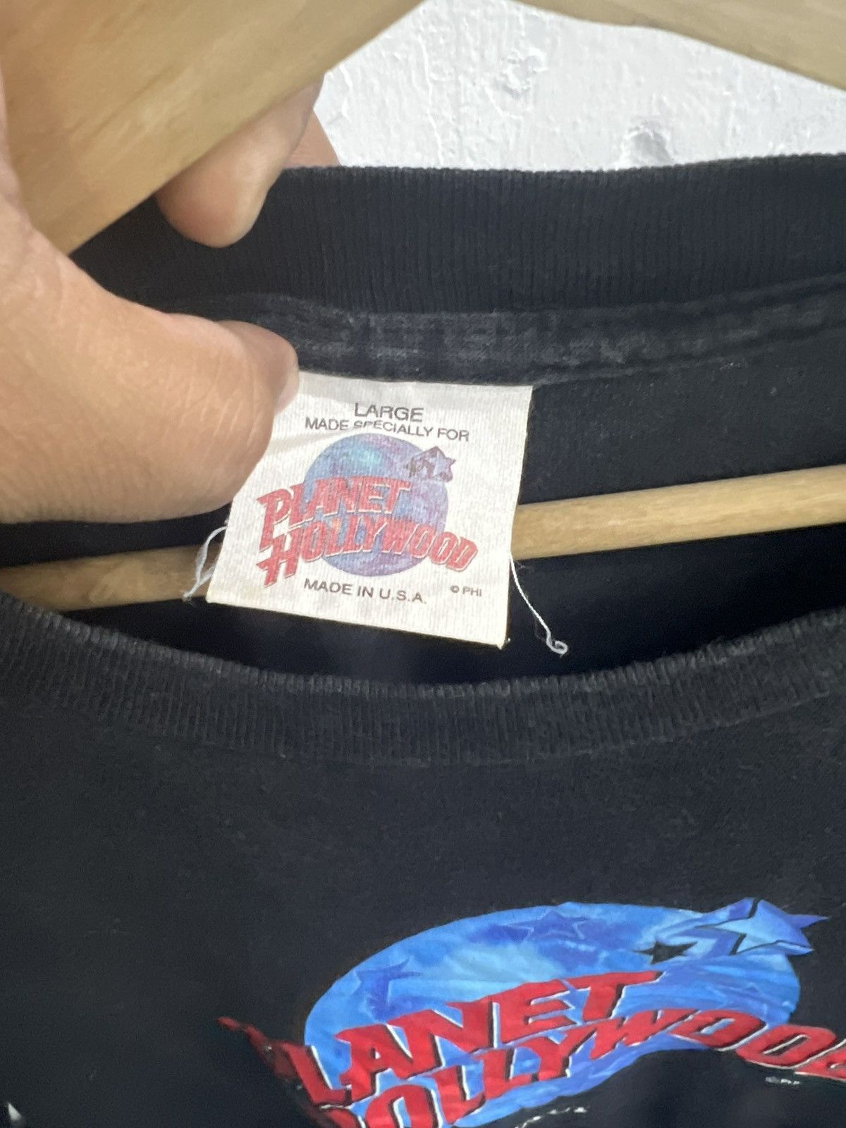 Planet Hollywood × Vintage Vintage 90s planet Hollywood Maui Tee Size US L / EU 52-54 / 3 - 6 Thumbnail