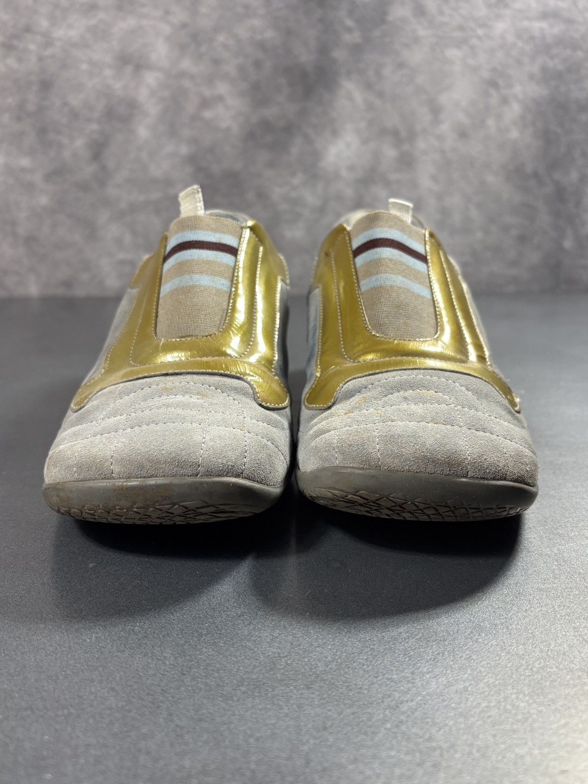 Prada S/S 2000 Prada Sport Shoes Vintage Suede SlipOn Square Toe Size US 7 / IT 37 - 11 Thumbnail