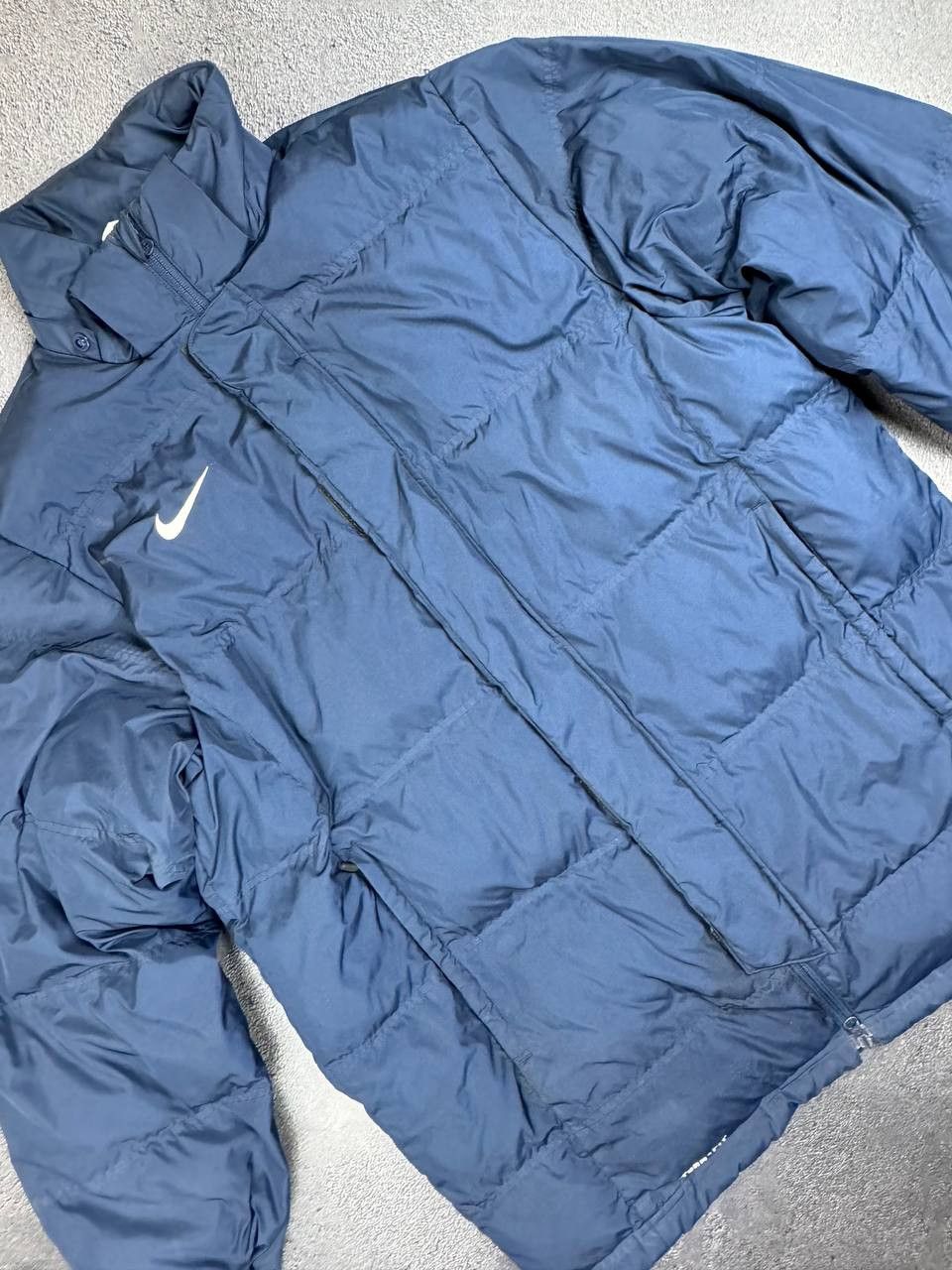 Nike Vintage Nike Puffer Down Jacket Mini Swoosh Size US L / EU 52-54 / 3 - 3 Thumbnail