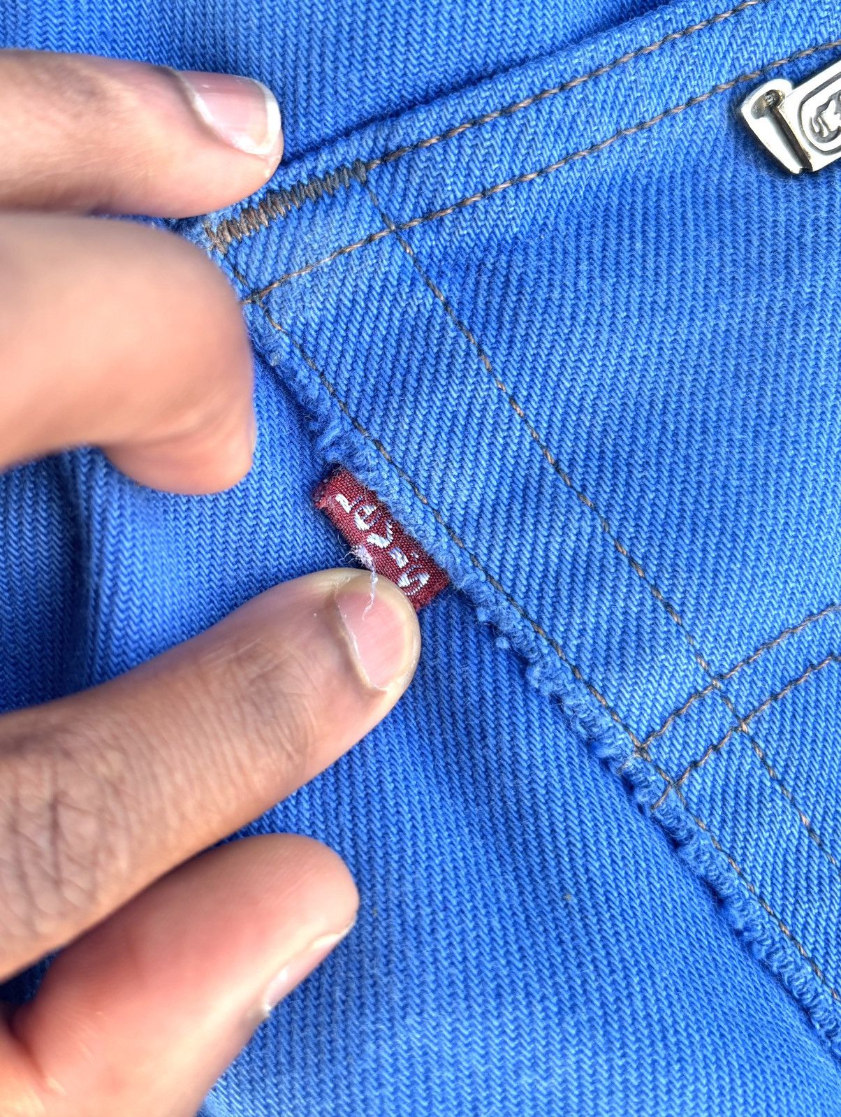 Chrome Hearts Chrome Hearts Blue London Exclusive Jeans Size US 33 - 17 Thumbnail