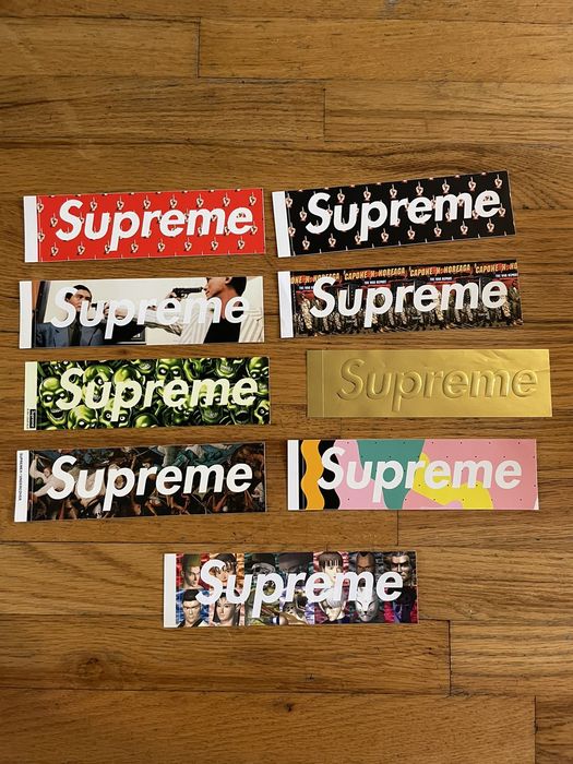 Supreme store sticker set